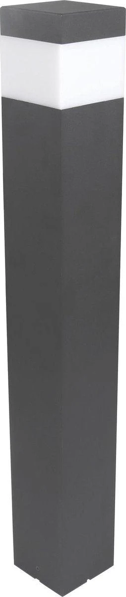 LED Lantaarnpaal Mat met E27 fitting - IP44 - Sora - 76 cm - Grijs - Image 7