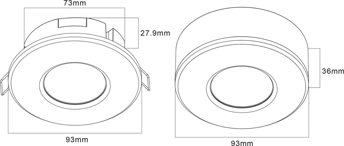 LED's Light Plafond Bewegingsmelder - Bewegingssensor en daglichtsensor - 360 graden detectie - 8 meter bereik - Image 7