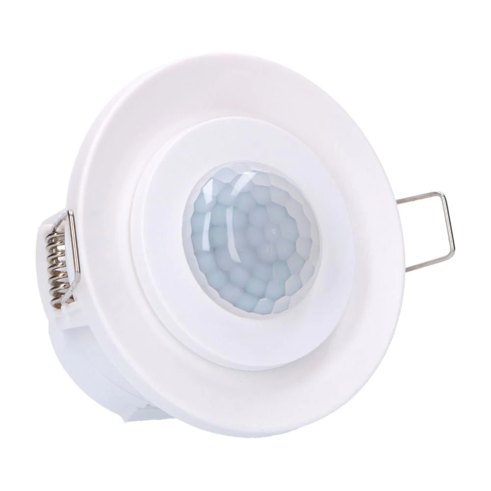 LED's Light Inbouw Bewegingsmelder - 0 tot 1200W - Detectiebereik van 8 meter - Image 10