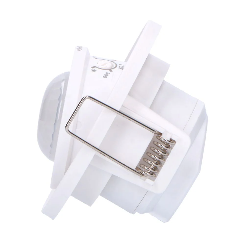 LED's Light Inbouw Bewegingsmelder - 0 tot 1200W - Detectiebereik van 8 meter - Image 6