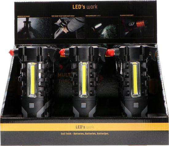 LED's Light 3-in-1 Noodverlichting - Ideaal voor in de auto - Oplaadbaar en draadloos - 2 lichtpunten - 300 Lumen - Image 11