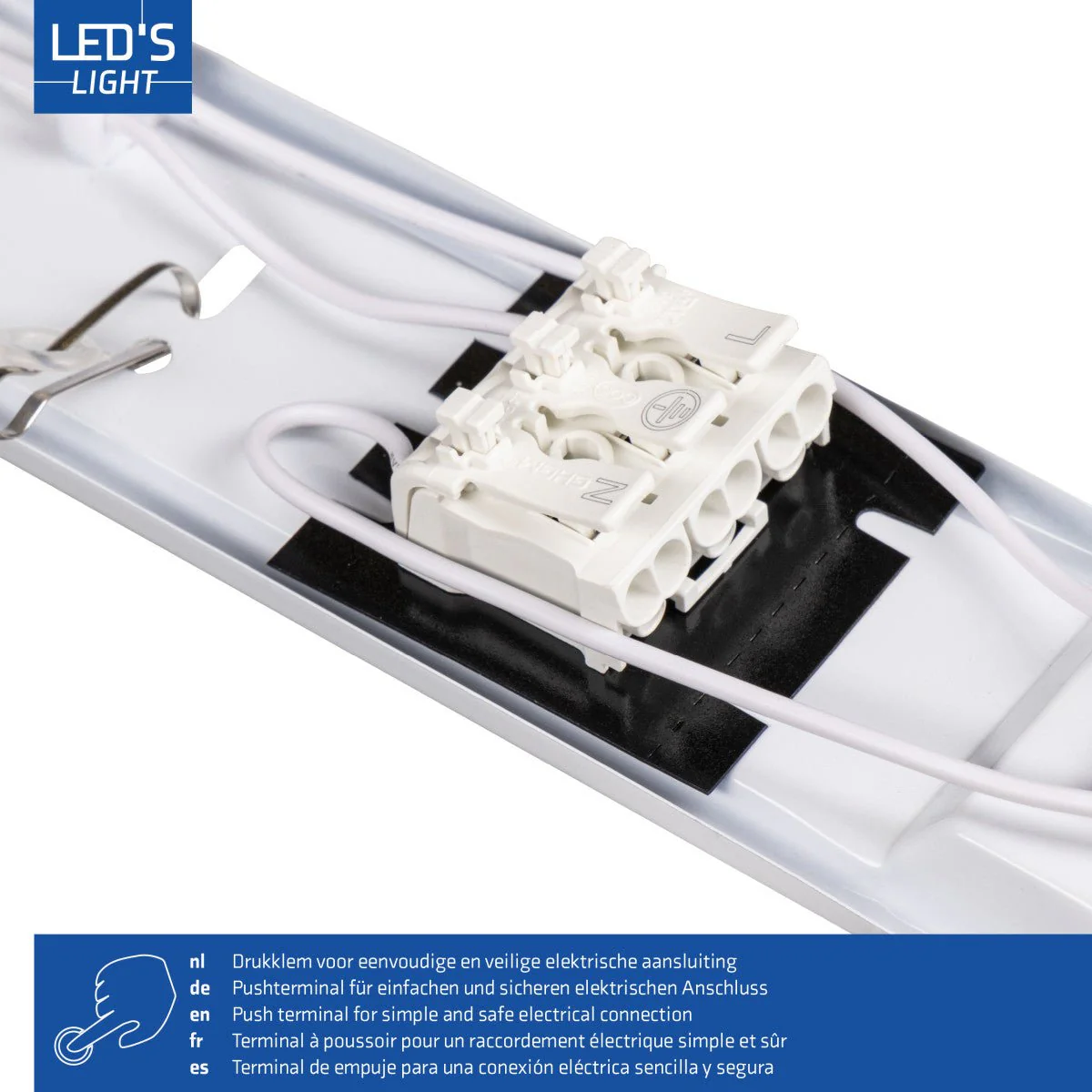 LED's Light Complete LED TL lamp met LED buis 60 cm - Binnen en buiten - 1100 lm - 1x6W - 185lm/w - Energielabel B - Image 9