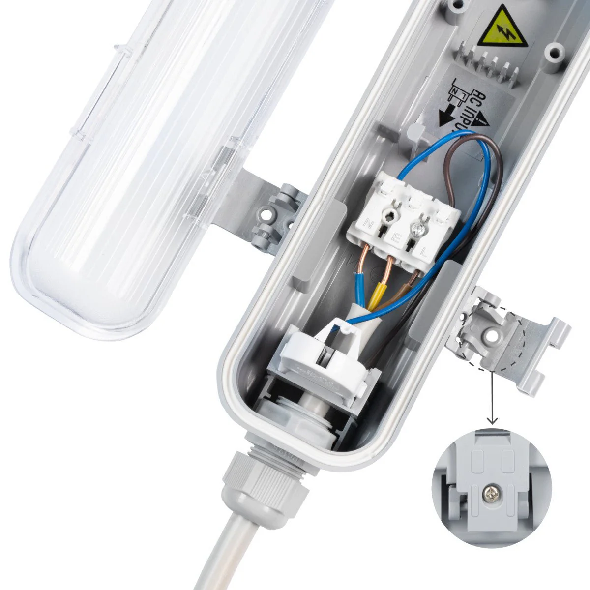 LED's Light LED TL armatuur 60 cm compleet met LED TL buis - 1080lm - 9W - 4000K - Image 7