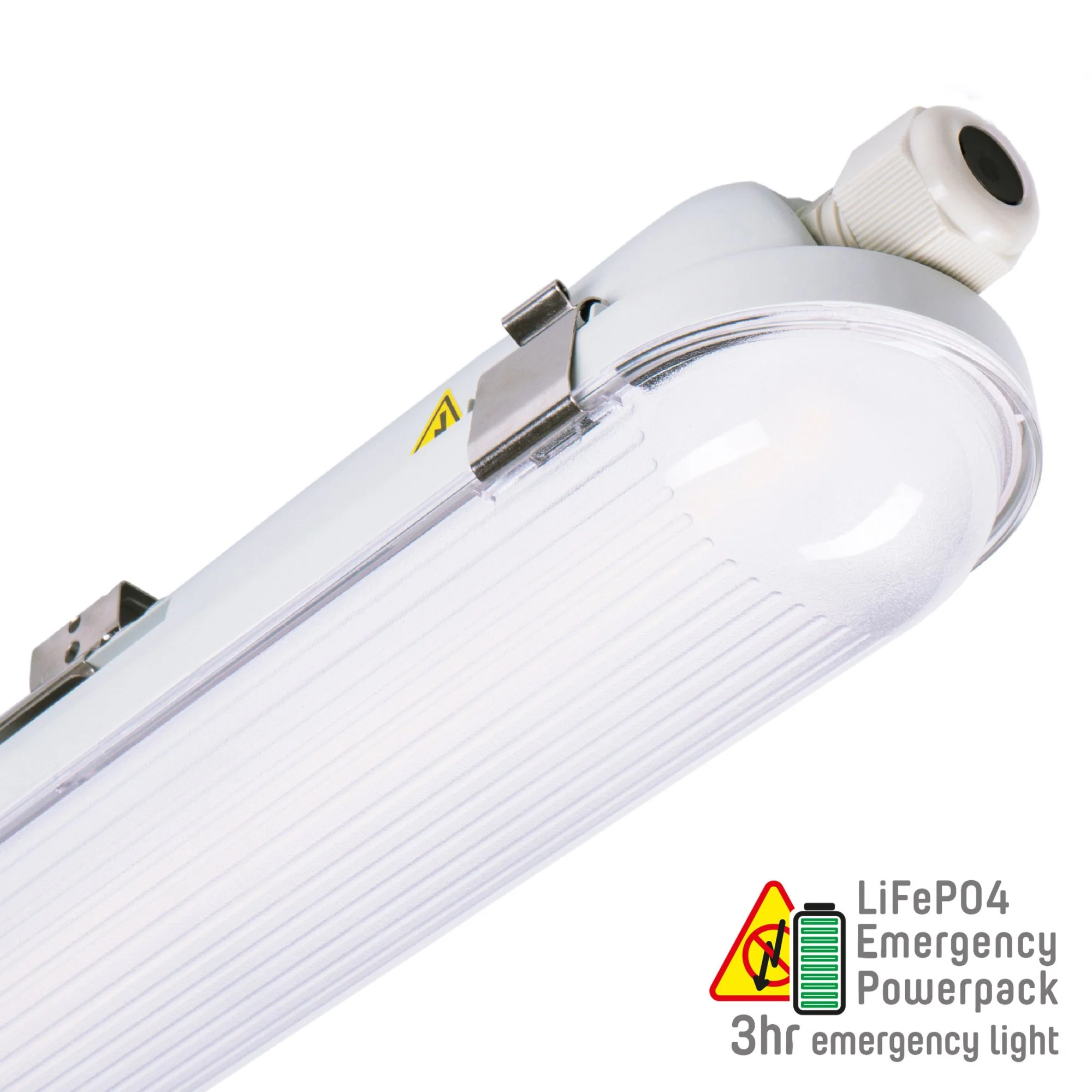 LED's Light PRO Philips LED TL armatuur 150 cm - Met noodaccu - 185lm/w - Energielabel B - 47W 7200lm 4000K - Image 4