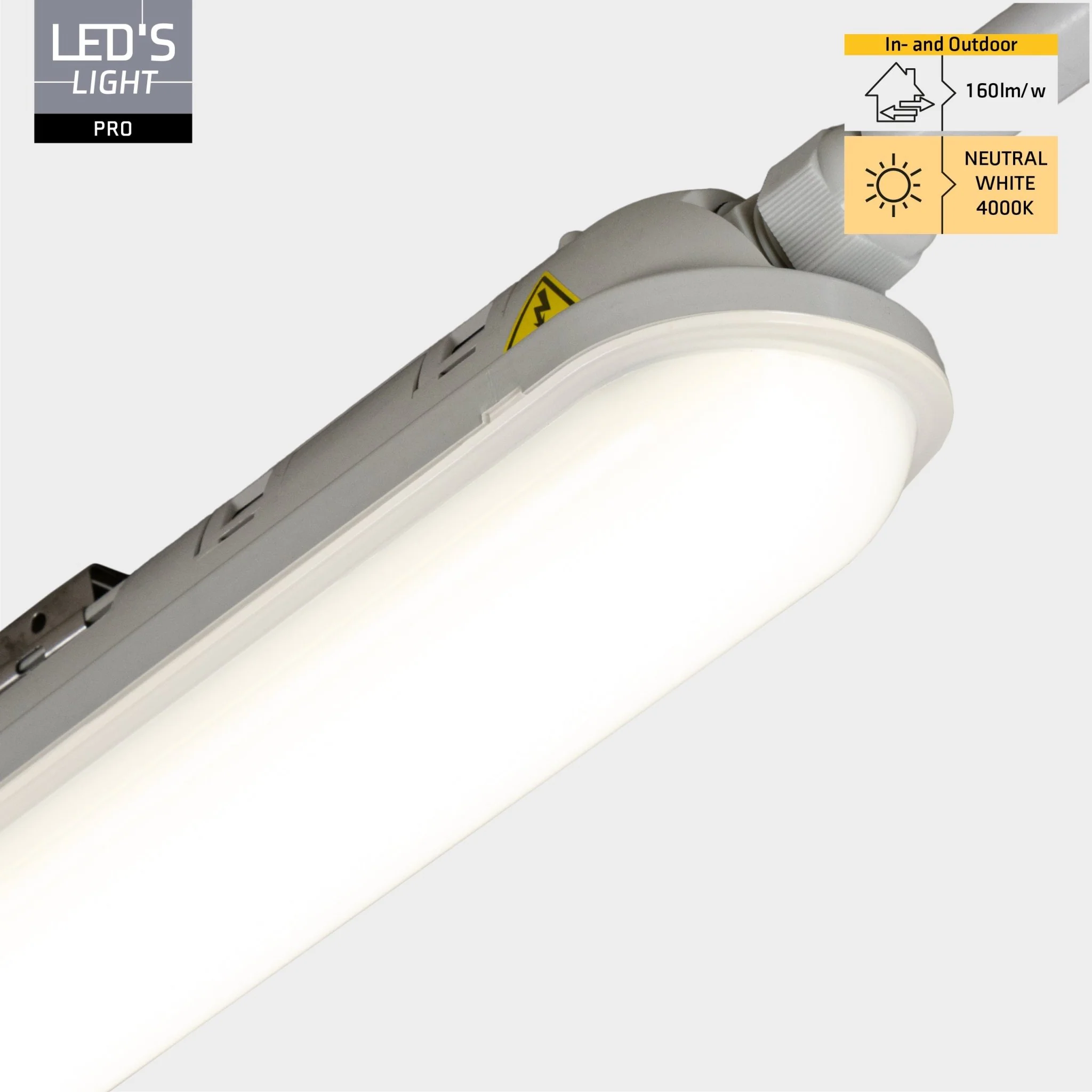 LED's Light Pro Premium Koppelbaar LED TL armatuur 40W 150cm 6400lm 4000K 160lm/w - Image 5