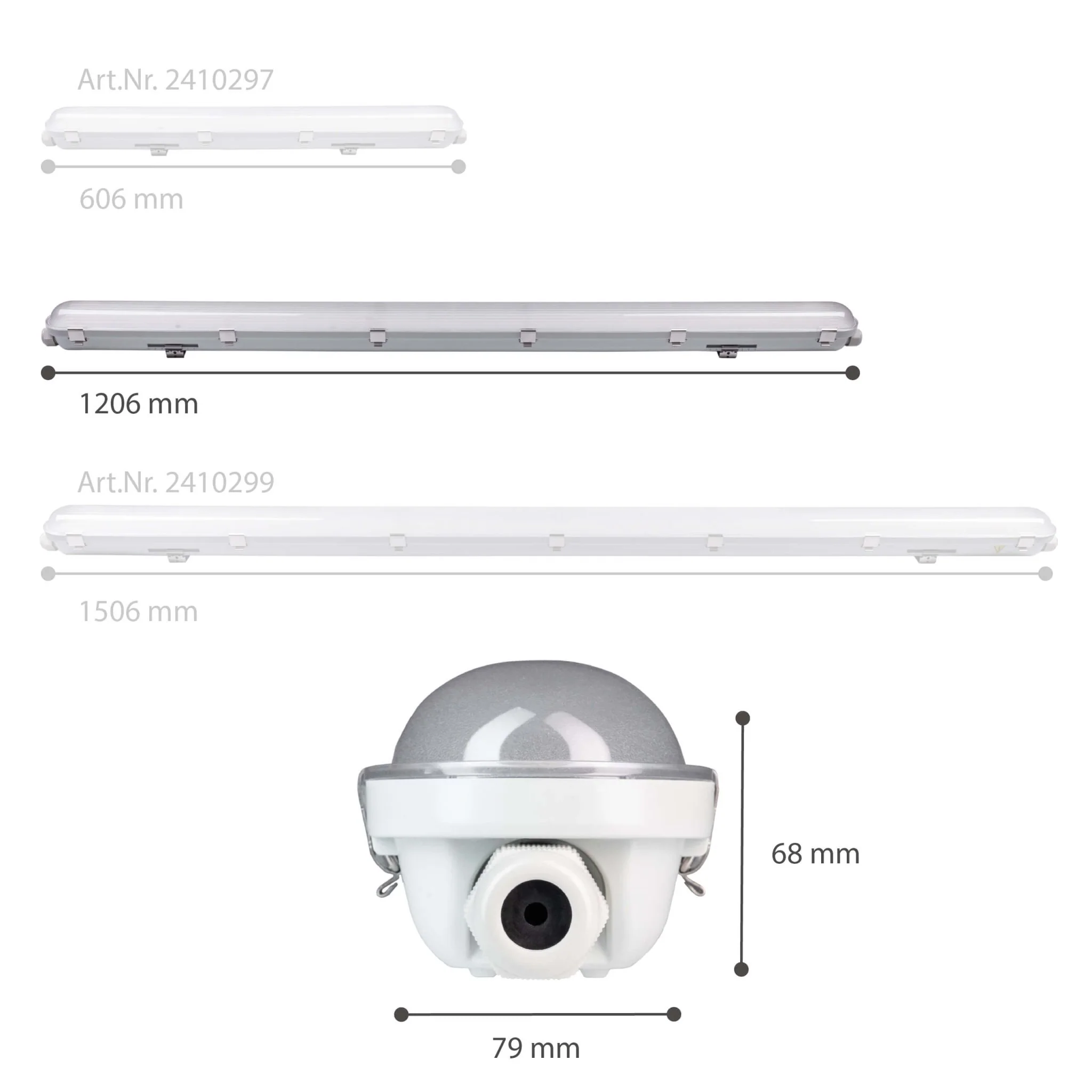 LED's Light Pro Philips TL armatuur met strip 120 cm - Koppelbaar - Power switch - Energielabel B - 5400 lm - 185lm/w - 30W - 4000K - Image 12
