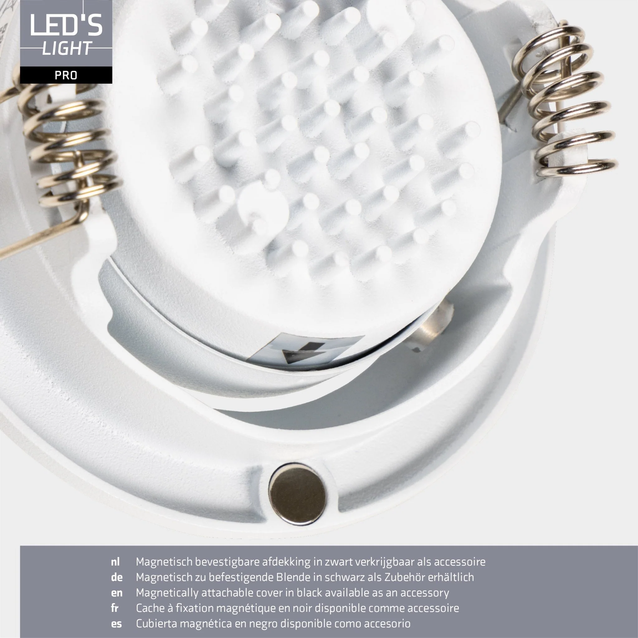 LED's Light PRO Inbouwspot 68 mm - Indoor & Outdoor - 3 lichtkleuren - Dimbaar licht - Wit - Image 4