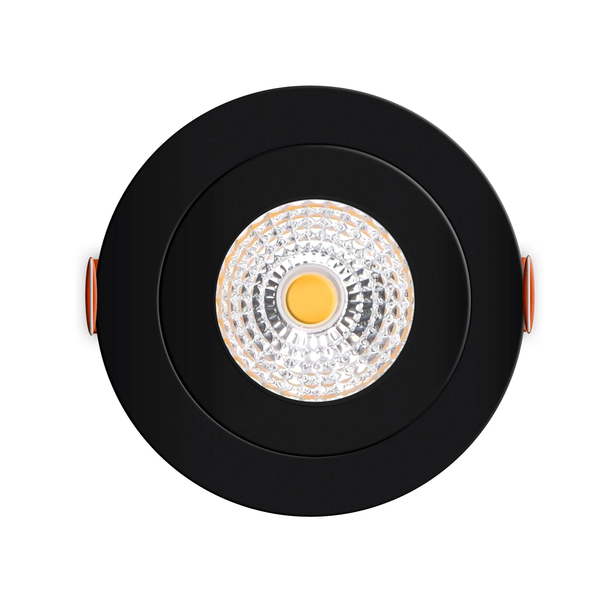 LED's Light Pro LED Inbouwspot Zwart - DimToWarm - Ø 68mm - Kantelbaar - Warm wit licht - CRI95- Dimbaar - Image 9