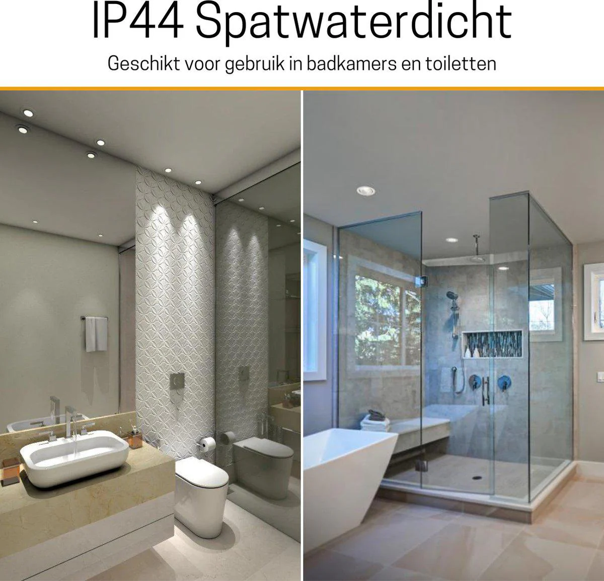 LED's Light Pro LED Inbouwspot Zwart - DimToWarm - Ø 68mm - Kantelbaar - Warm wit licht - CRI95- Dimbaar - Image 7