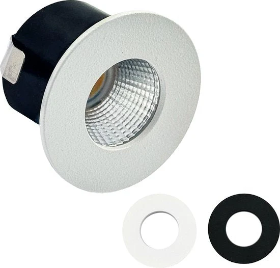 LED's Light PRO mini inbouwspot 3 cm - Voor overkapping, veranda's en inbouwplafonds - Dimbaar - 3 Kleuren plaatjes - Image 4