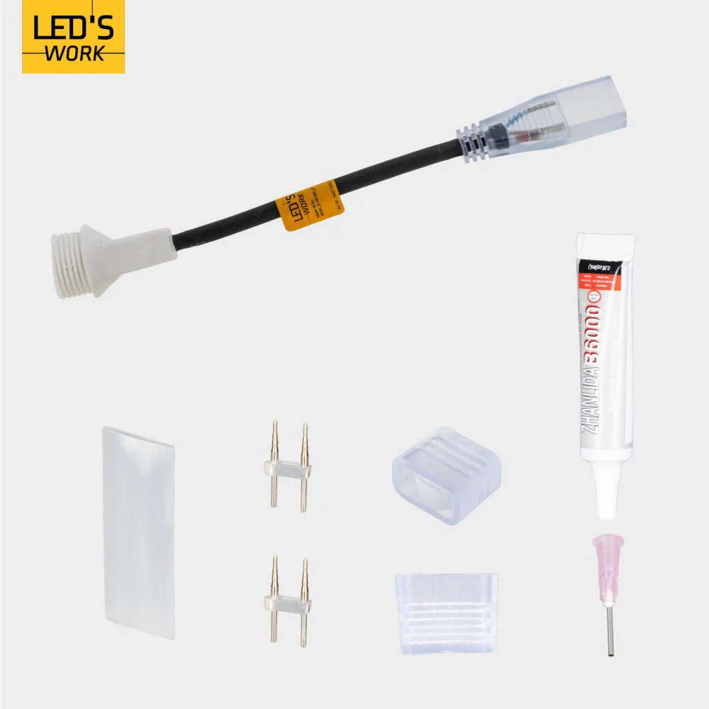 Accessoire - Aansluitkit - 150mm 280mm 20mm - Zwart - Image 3