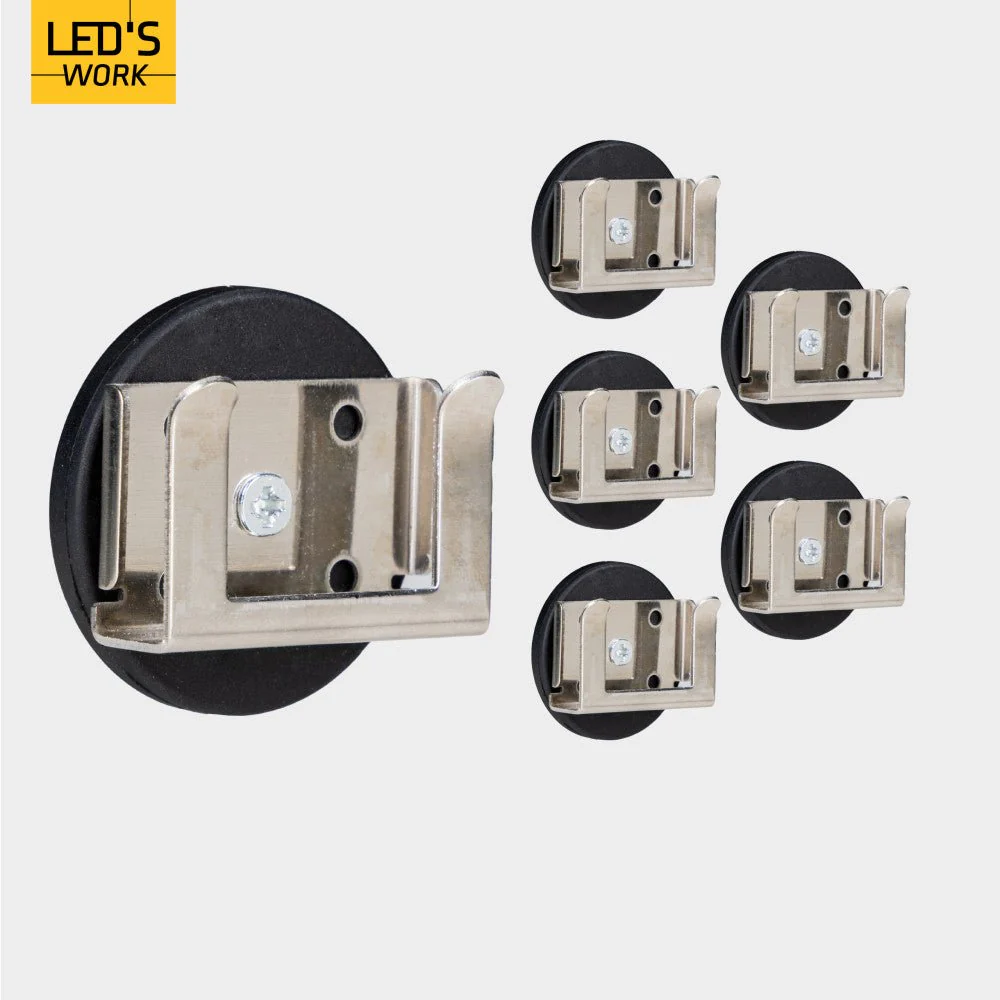 LED's Work LICHTSLANG Accessoire - Magneet - 19mm Ø47mm - Zwart - Image 3