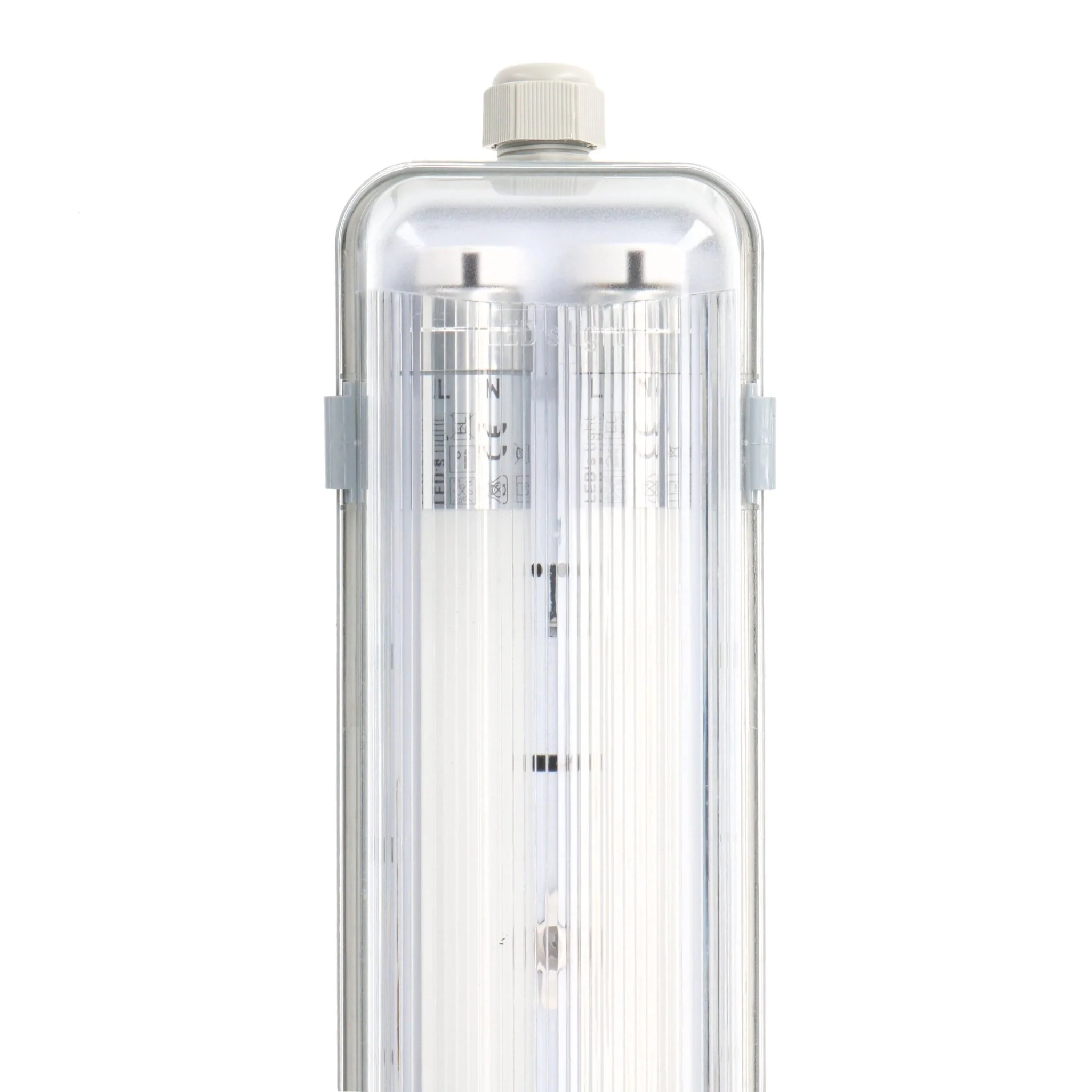 LED's Light Dubbele LED TL lamp 60 cm - compleet met LED buizen - Binnen en buiten - 2200 lm - 2x6W - 4000K - 185lm/w - Energielabel B - Image 15