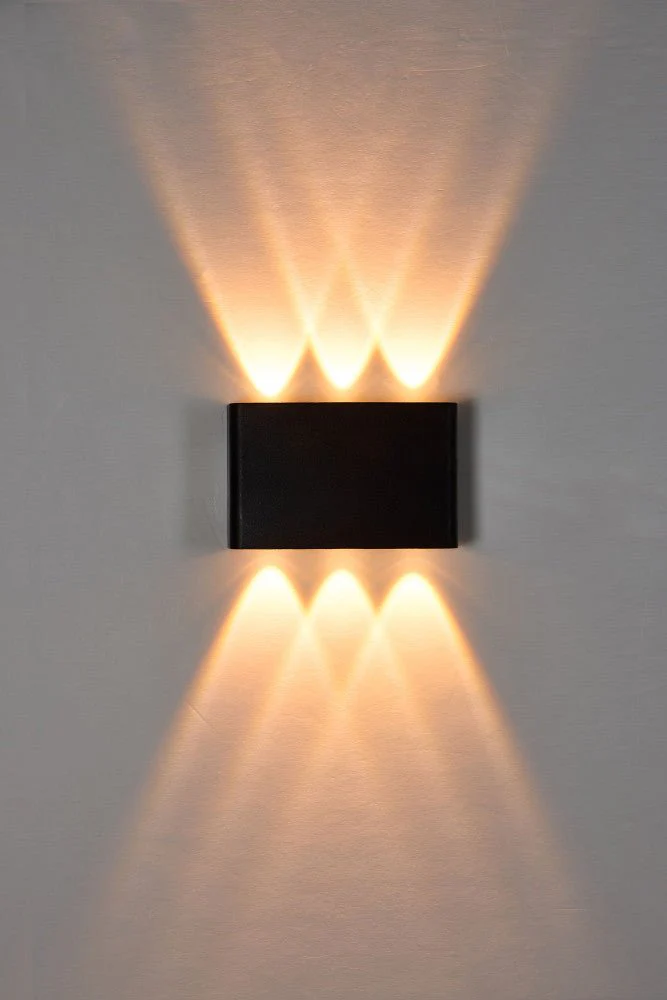 Buitenlamp met Lichtbron - Wandarmatuur - 450lm 2000K/2700K/4000K - Zwart - IP65 - Image 6