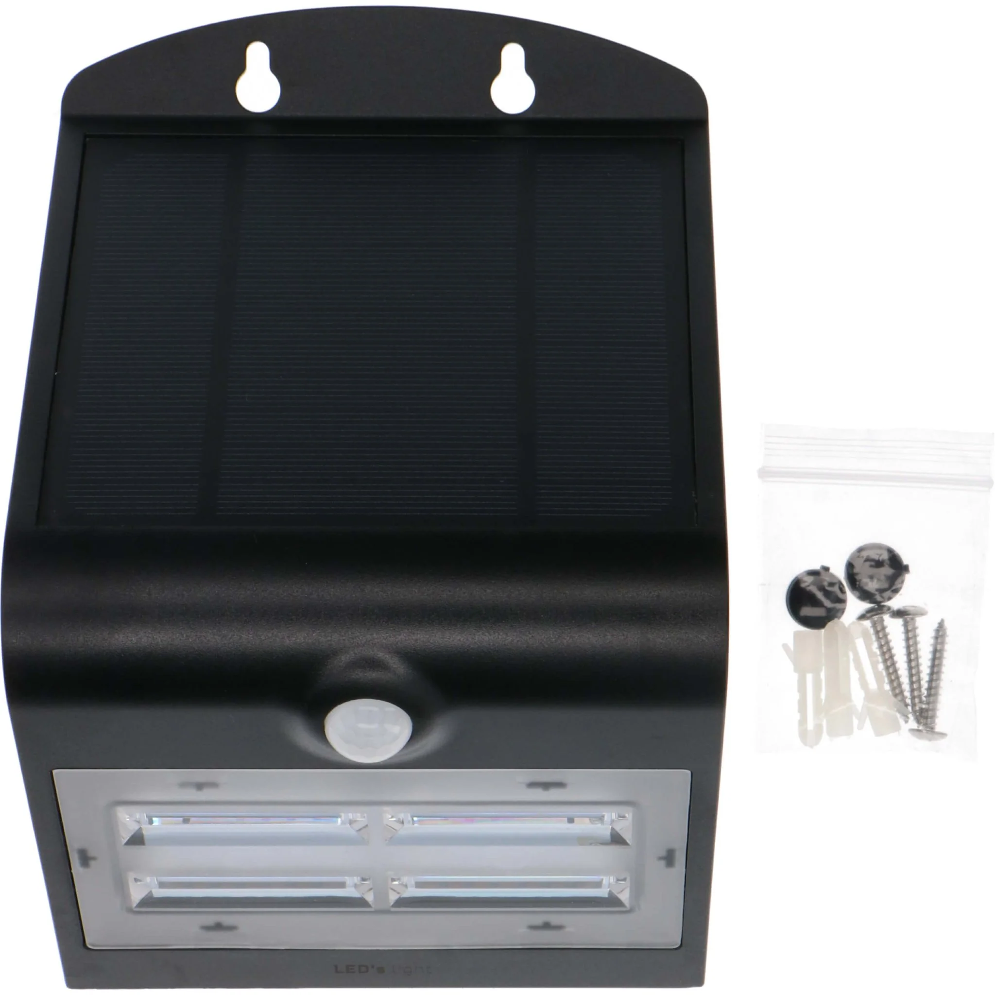 LED's Light Solar LED Buitenlamp met Bewegingssensor 400 - 3 lichtstanden - Automatisch aan/uit - Zwart - Image 9