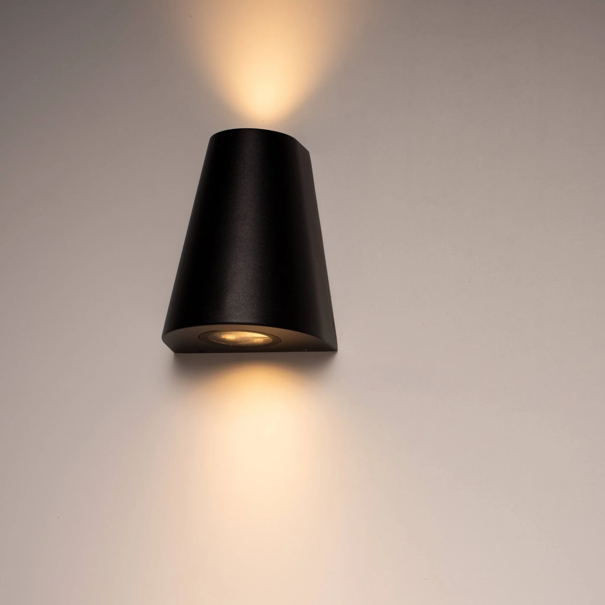 LED's Light LED Wandlamp Buiten - Vaas met 2 lichtpunten - Model Como - IP44 - Antraciet - Image 4