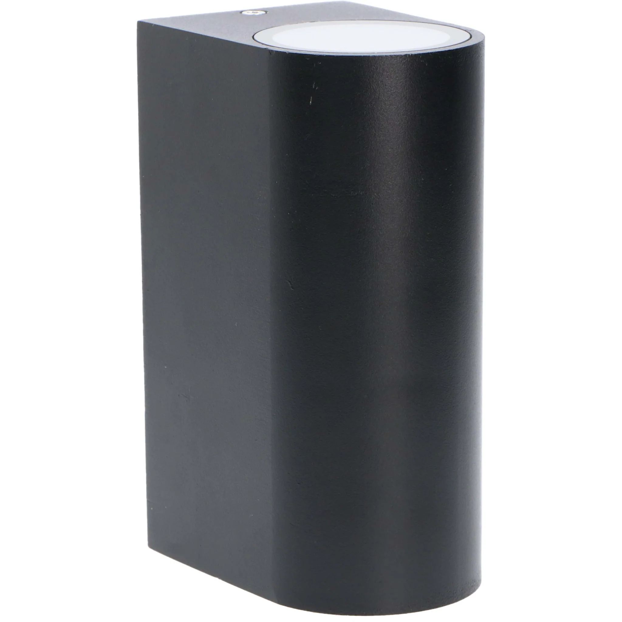 LED's Light LED Wandlamp buiten - Cilinder met 2 x GU10 fitting - Model Sapri - IP44 - Zwart - Image 8