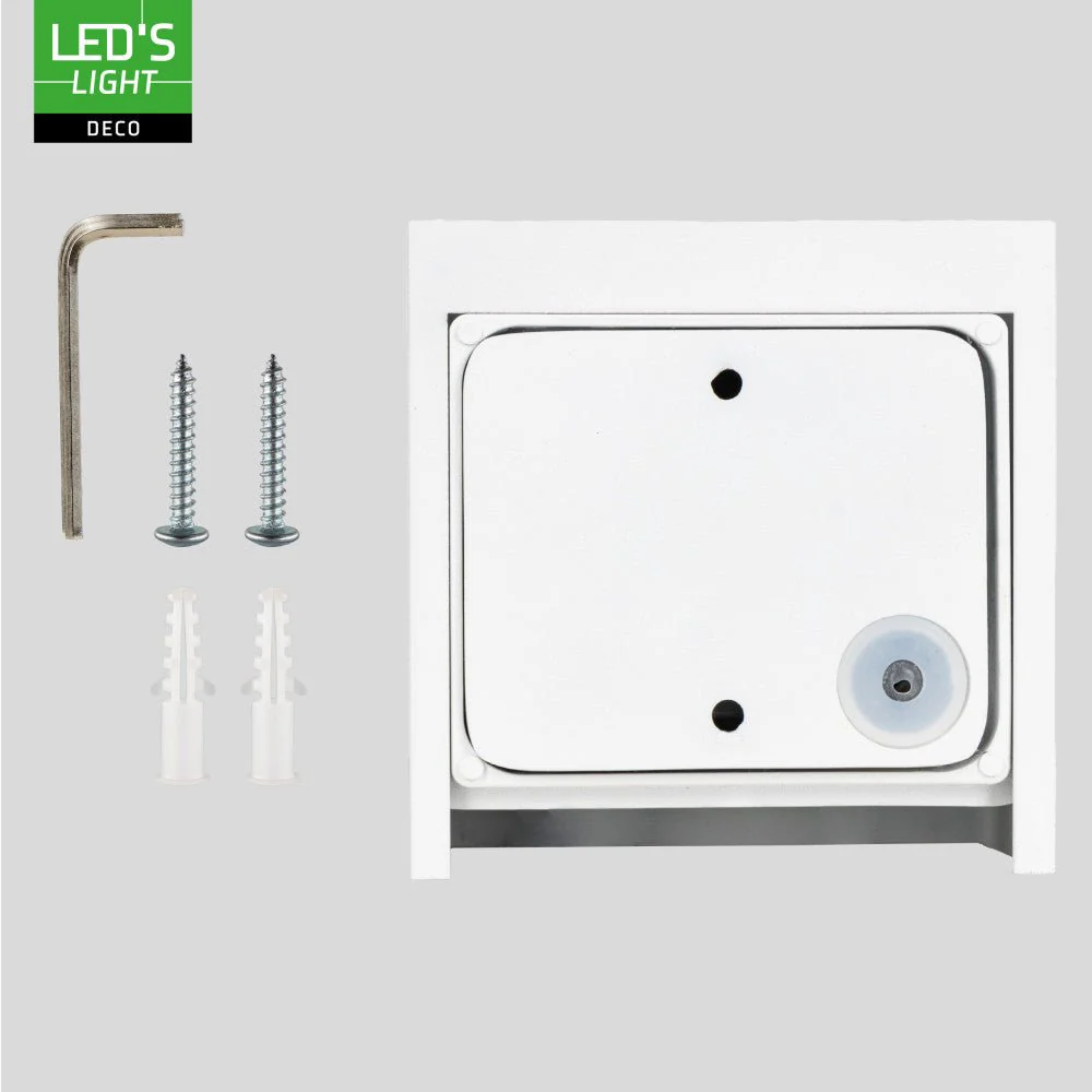 Lumo Cube Wit - Wandarmatuur zonder lichtbron - Excl 1xG9 - IP65 - Image 12
