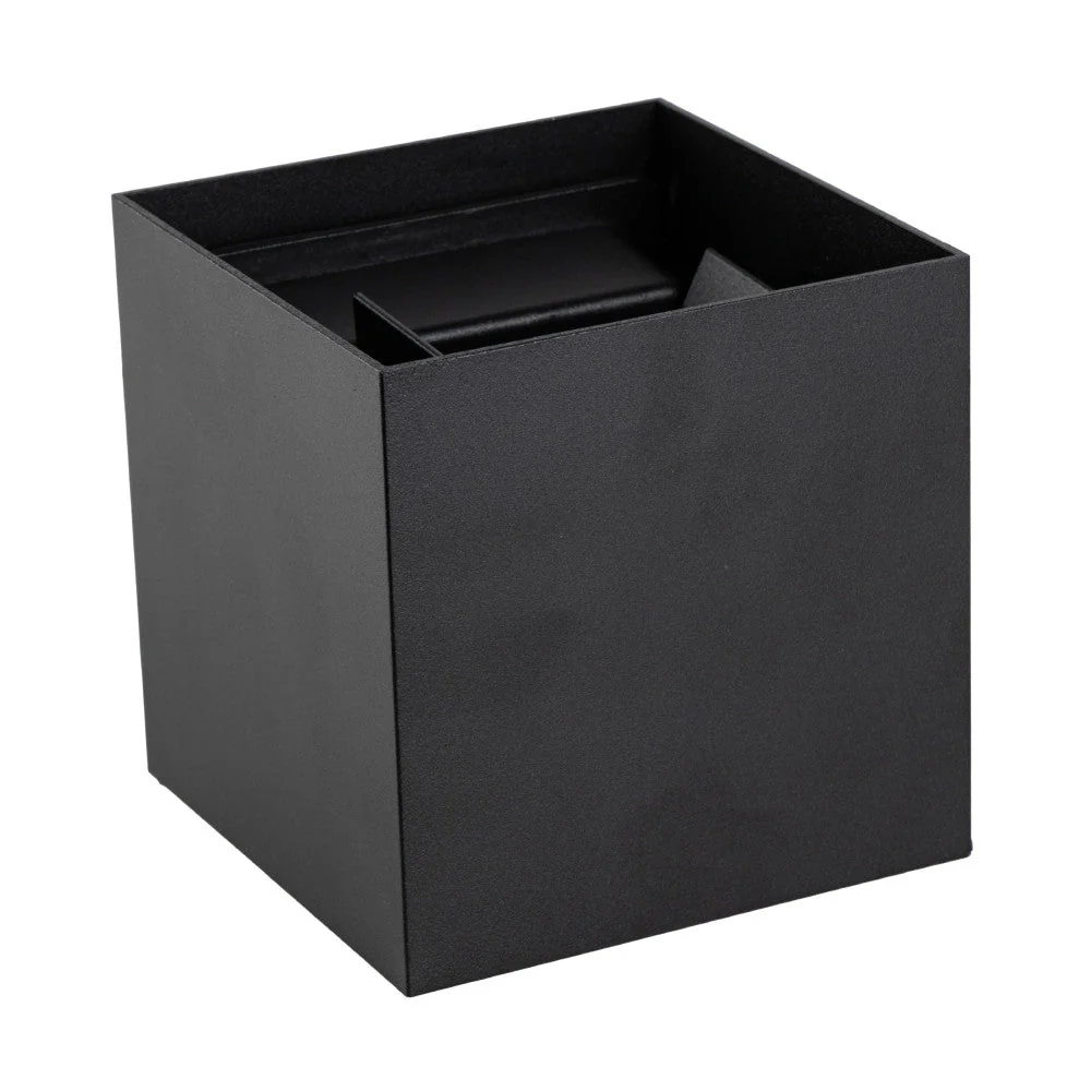 Lumo Cube Zwart - Wandarmatuur zonder lichtbron - Excl 1xG9 - IP65 - Image 4