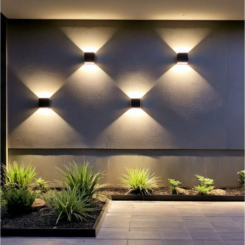 Lumo Cube Zwart - Wandarmatuur zonder lichtbron - Excl 1xG9 - IP65 - Image 5