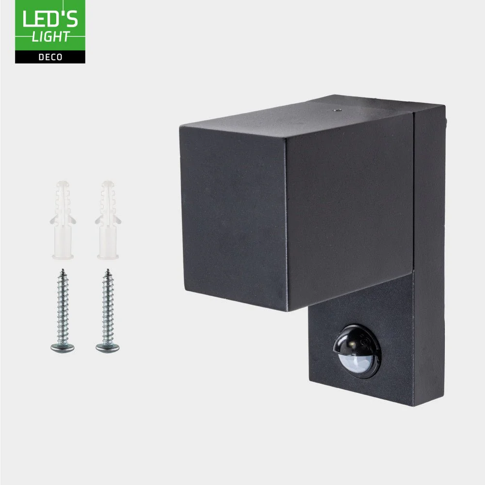 NØRD Down Sensor - Aluminium - 1xGU10 - Zwart - IP44 - Image 6