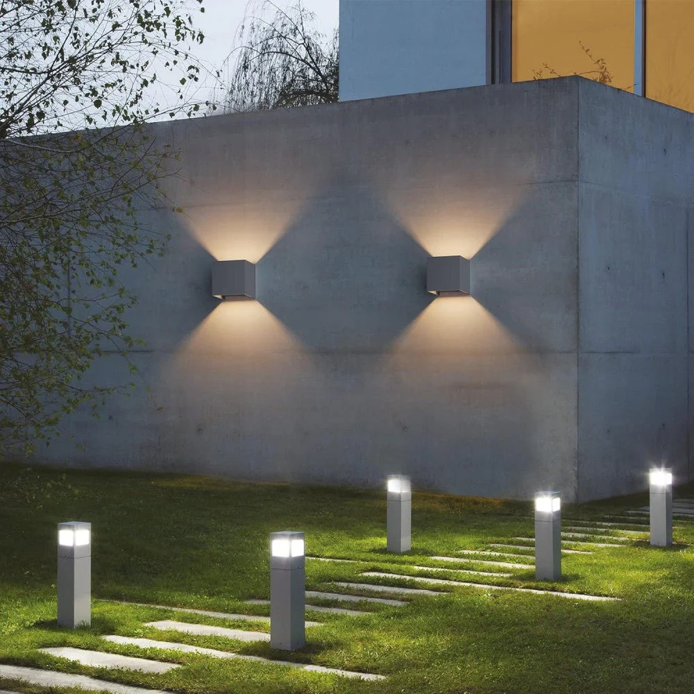 Lumo Recta Antraciet - Wandarmatuur zonder lichtbron - Excl 2xG9 - IP65 - Image 13