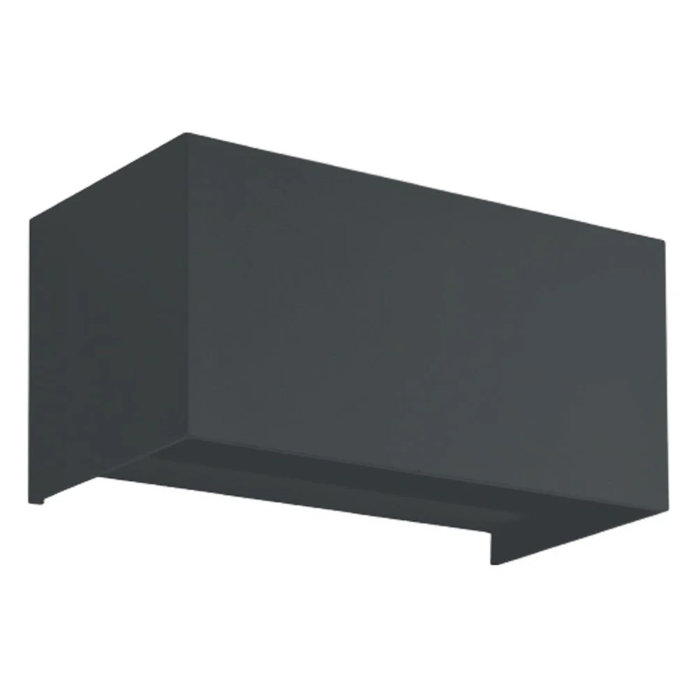 Lumo Recta Antraciet - Wandarmatuur zonder lichtbron - Excl 2xG9 - IP65 - Image 3