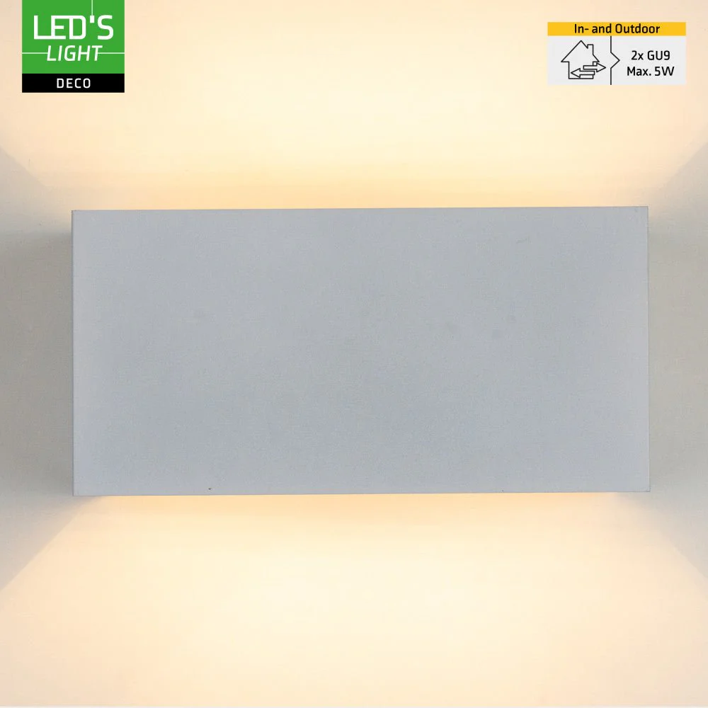 Lumo Recta Wit - Wandarmatuur zonder lichtbron - Excl 2xG9 - IP65 - Image 5