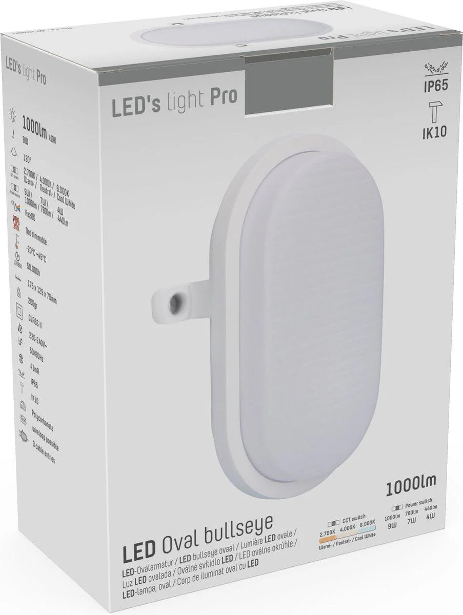 Bull Eye Plafondlamp Wandlamp - IP65 Waterdicht - voor binnen en buiten - 18 cm - Image 10
