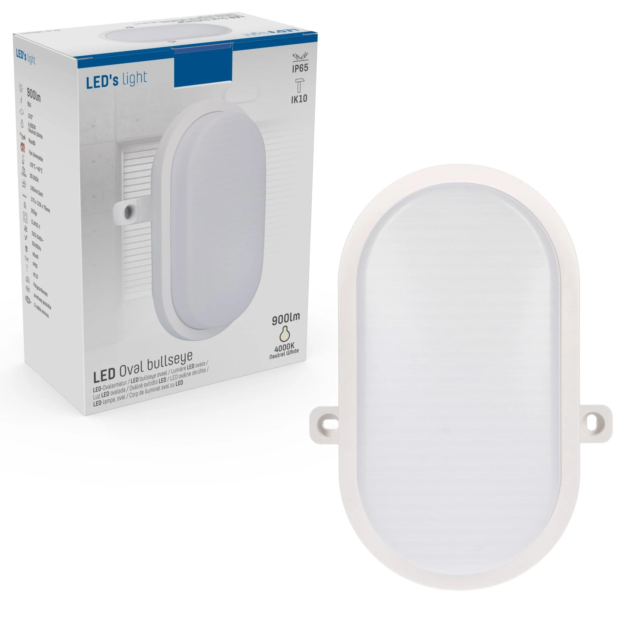 Bull Eye Plafondlamp Wandlamp - IP65 Waterdicht - voor binnen en buiten - 18 cm - Image 11