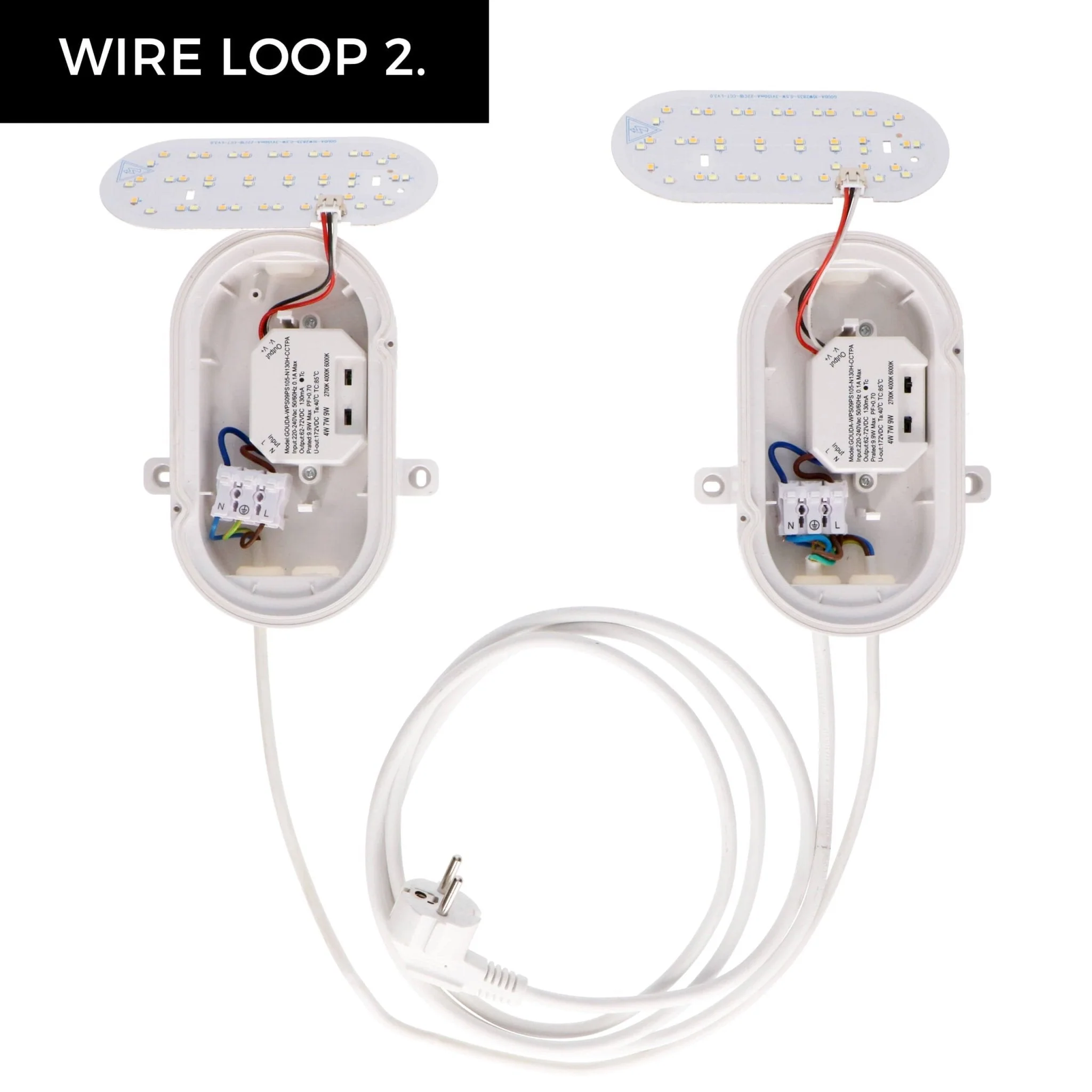 CCT Bull Eye Lamp voor plafond & wand - IP65 - Geschikt voor binnen en buiten - 18 cm - Image 11