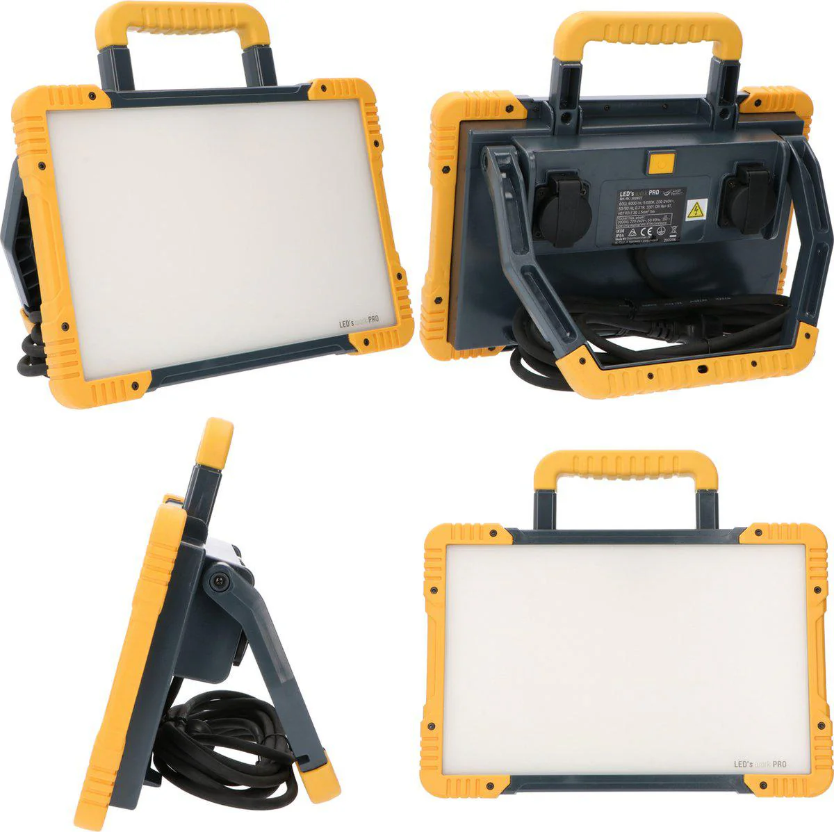 LED's Work ColorPro Bouwlamp 6000 - Realistische kleurweergave CRI97 - 5 meter snoer - IP54 - 60W - Image 5