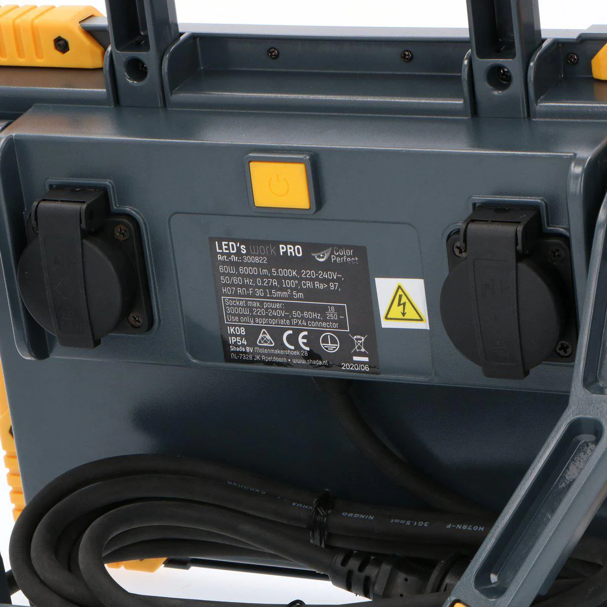 LED's Work ColorPro Bouwlamp 6000 - Realistische kleurweergave CRI97 - 5 meter snoer - IP54 - 60W - Image 7