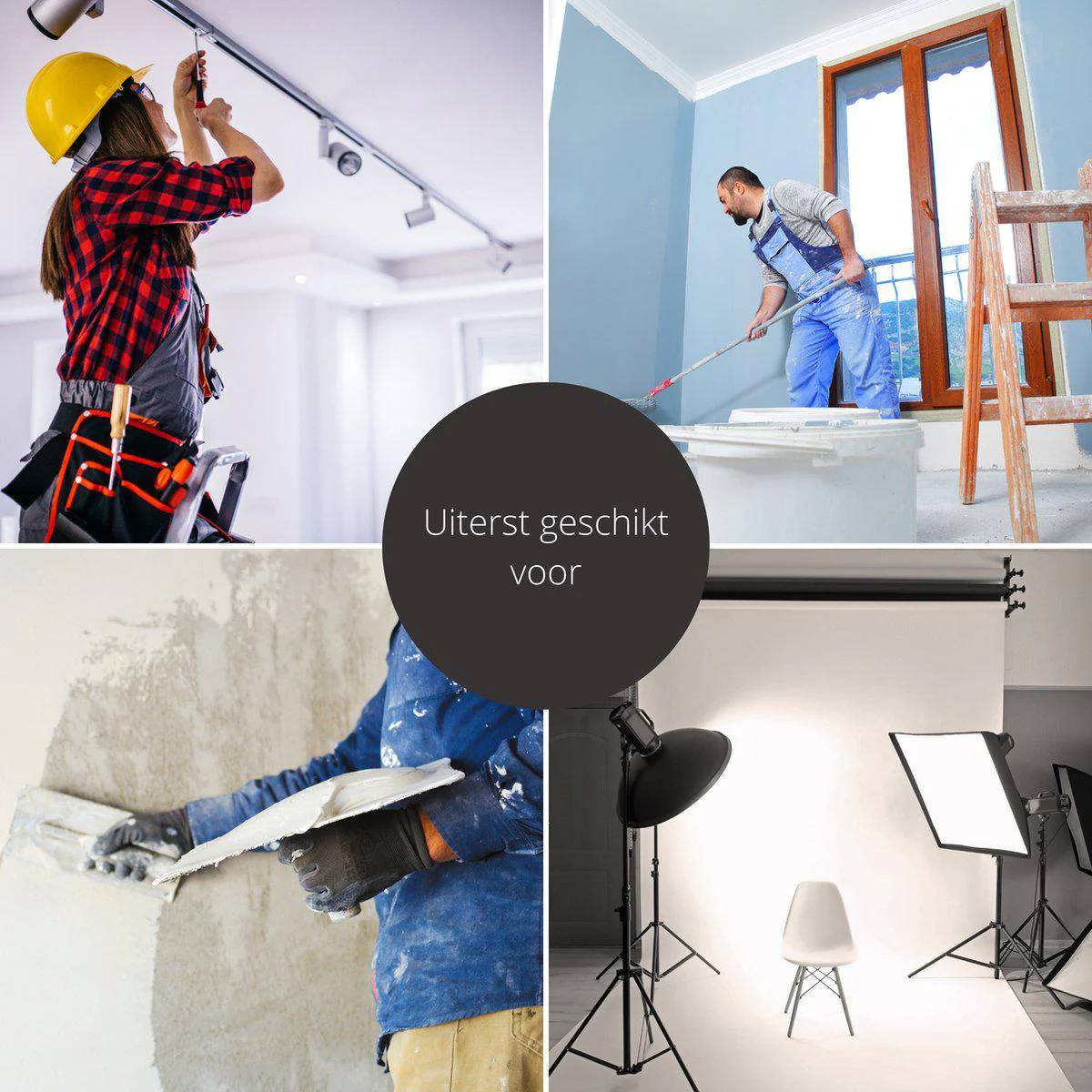 LED's Work ColorPro Bouwlamp 6000 - Realistische kleurweergave CRI97 - 5 meter snoer - IP54 - 60W - Image 9