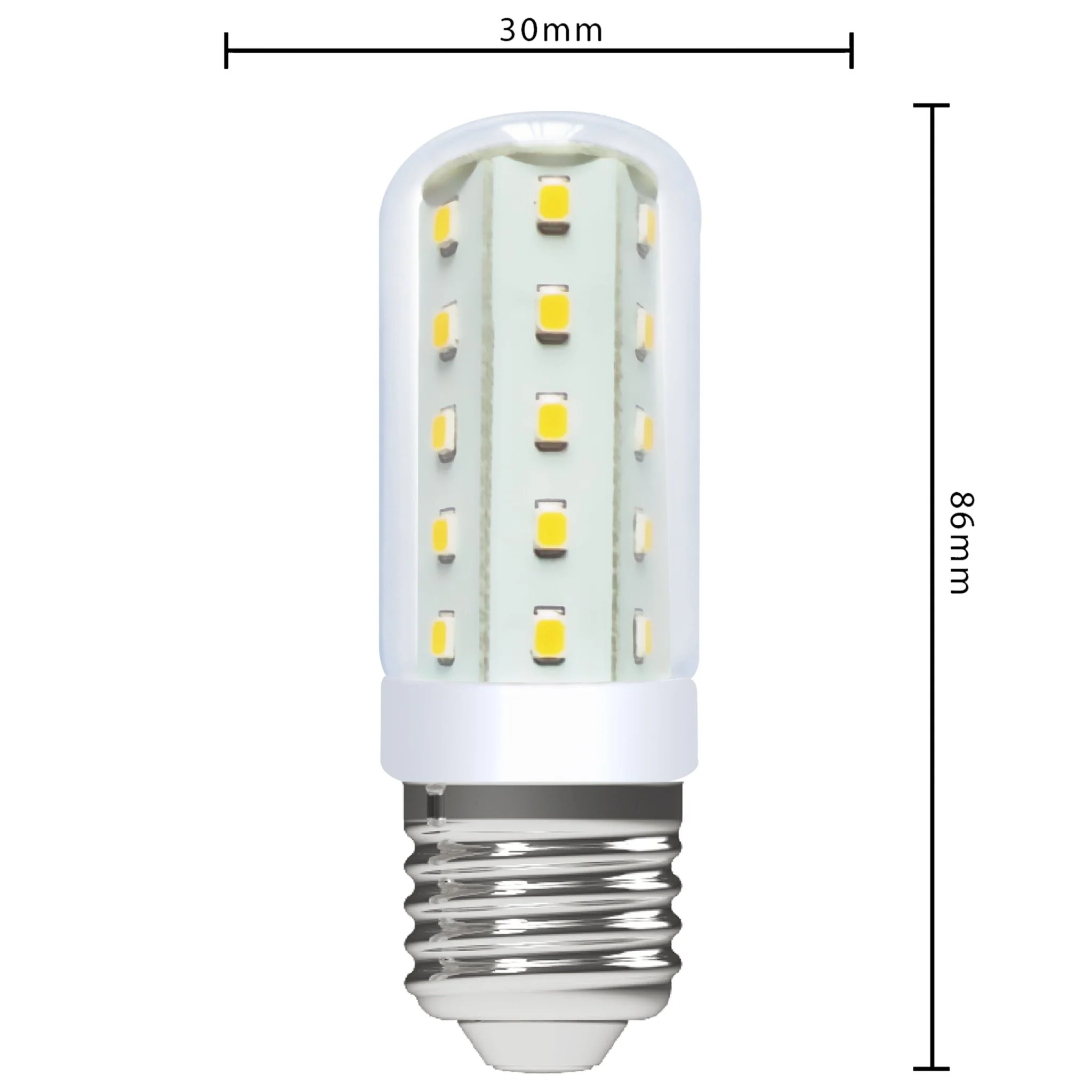 ColorPro LED Lamp E27 - T30 Buis - Kleurweergave index 97 - Warm wit - 4W (40W) - Image 3