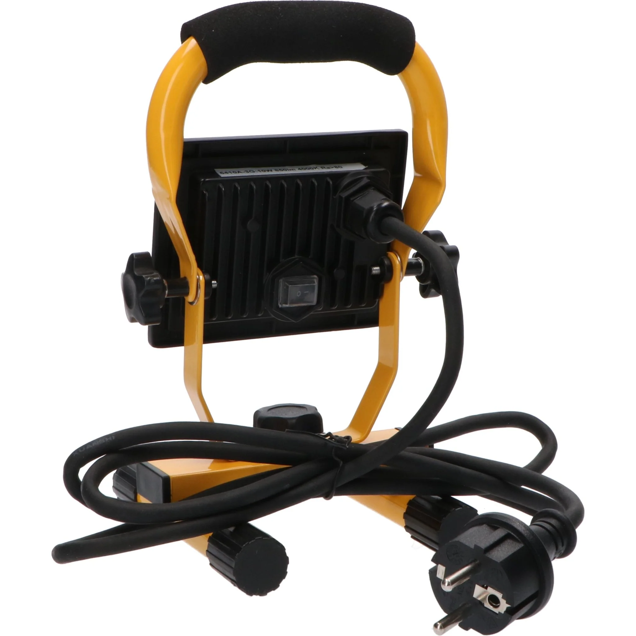 LED's Work - AC Werklamp - 10W 850lm 4000K Compacte LED Bouwlamp - Inklapbaar & Draaibaar - Image 4