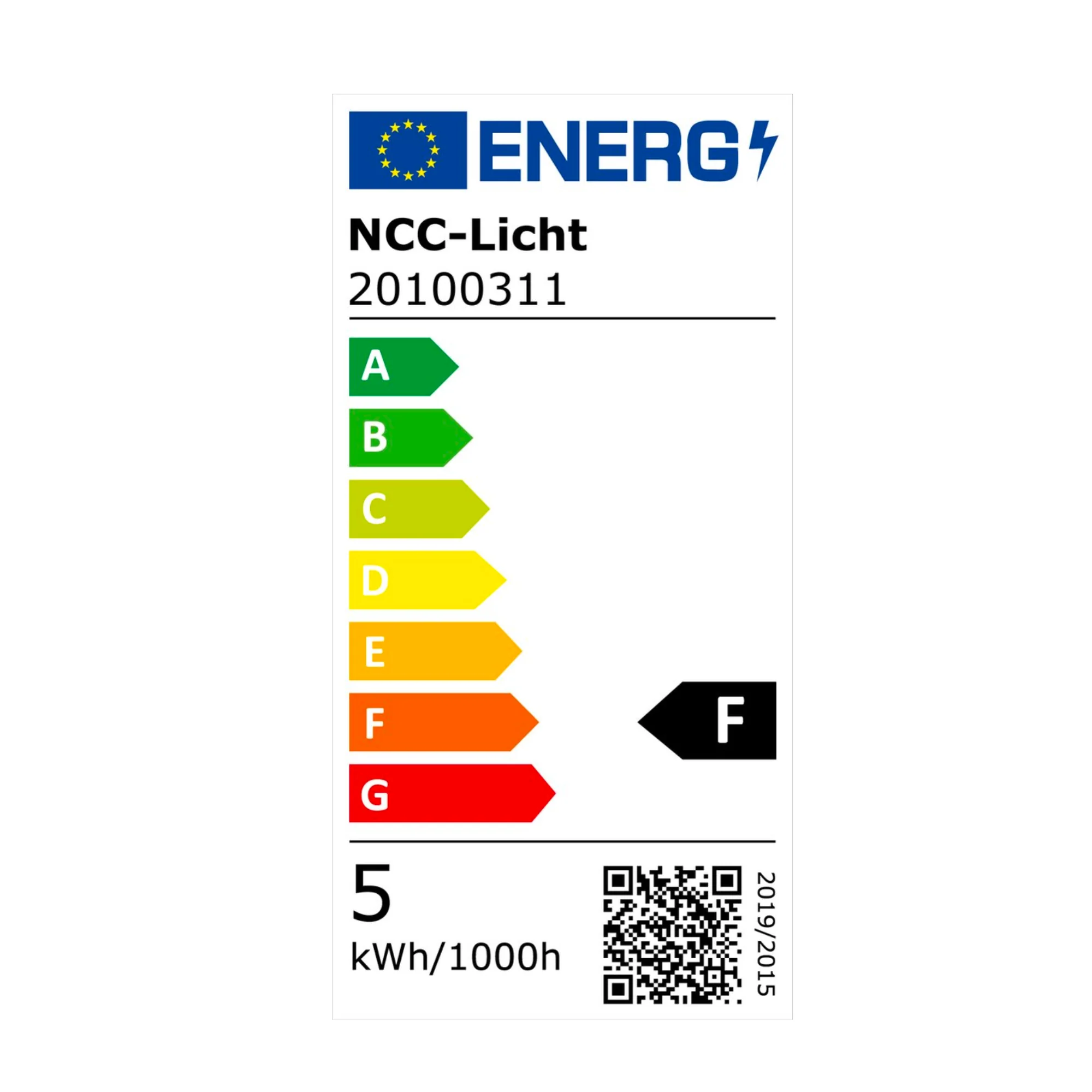 Complete LED Kastverlichting 30 cm - Met koppelstuk en voeding - 3000K - Image 5