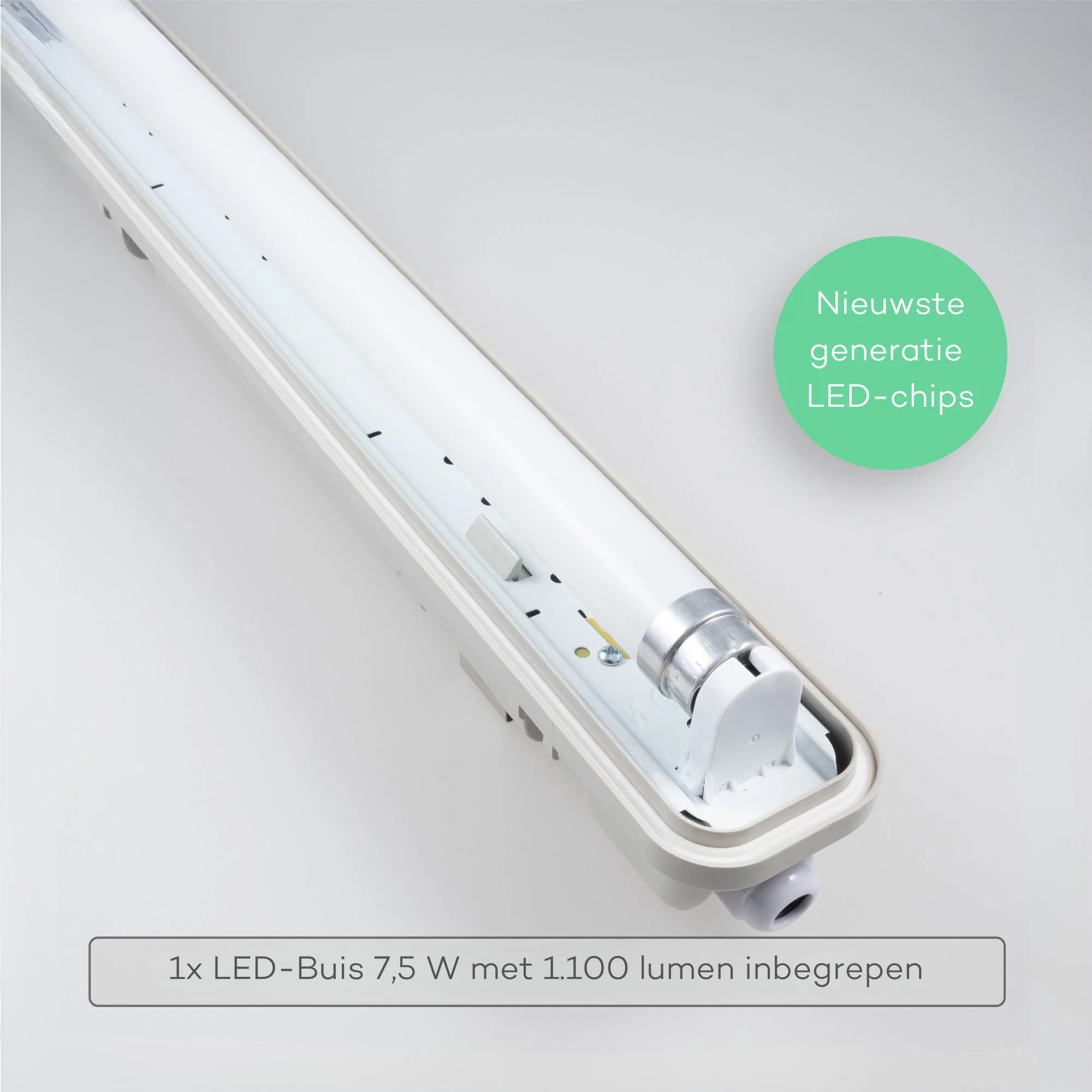 LED's Light LED TL verlichting met sensor 60 cm - Bewegingssensor en nachtsensor - Waterdicht - 1100 lm - Image 3