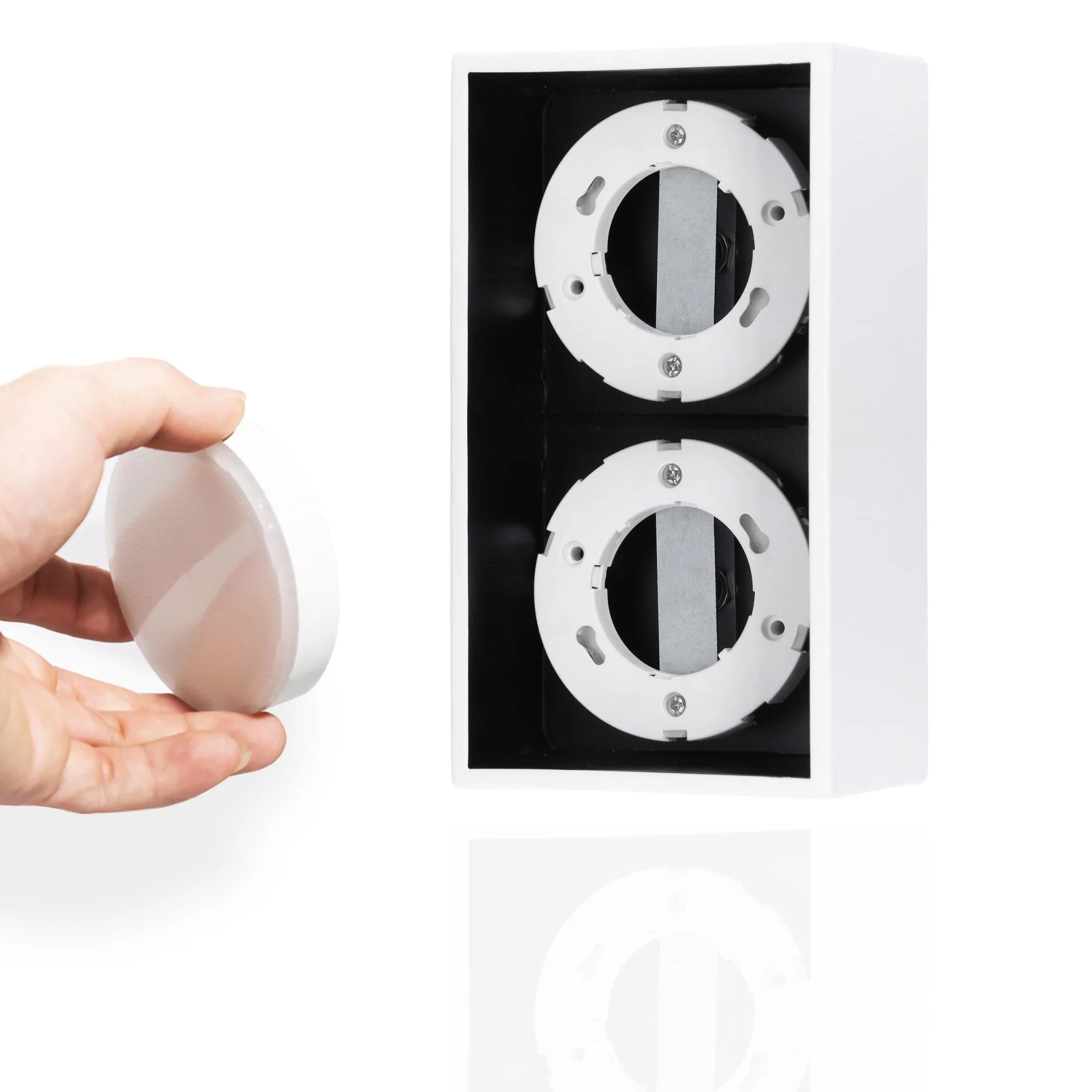 LED's Light Cube LED Plafondlamp - 2 lichtpunten - Draaibaar licht - Staal - 20 x 8 cm - Wit - Image 6