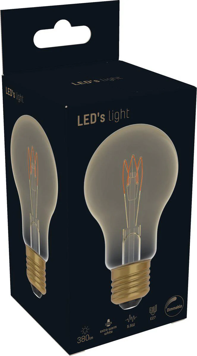 LED Lamp E27 goud - Vintage design - Dimbaar extra warm wit licht - Image 3