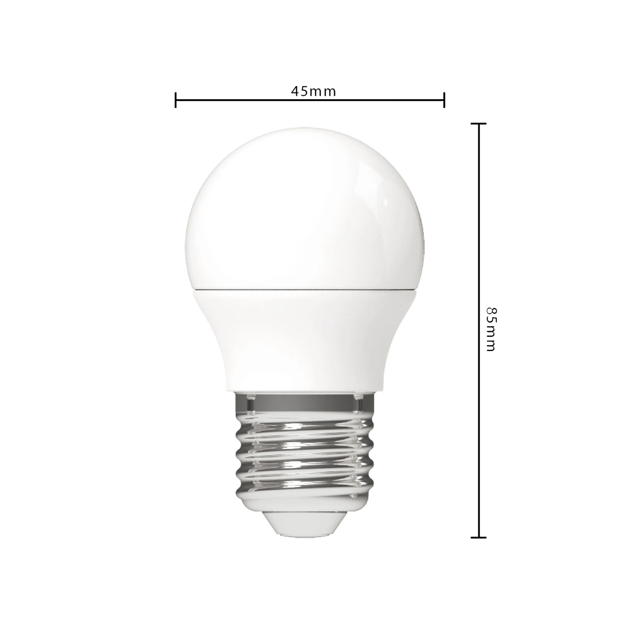 Dimbare E27 LED Lamp - Dimbaar naar extra warm wit - 1 lamp - Image 3