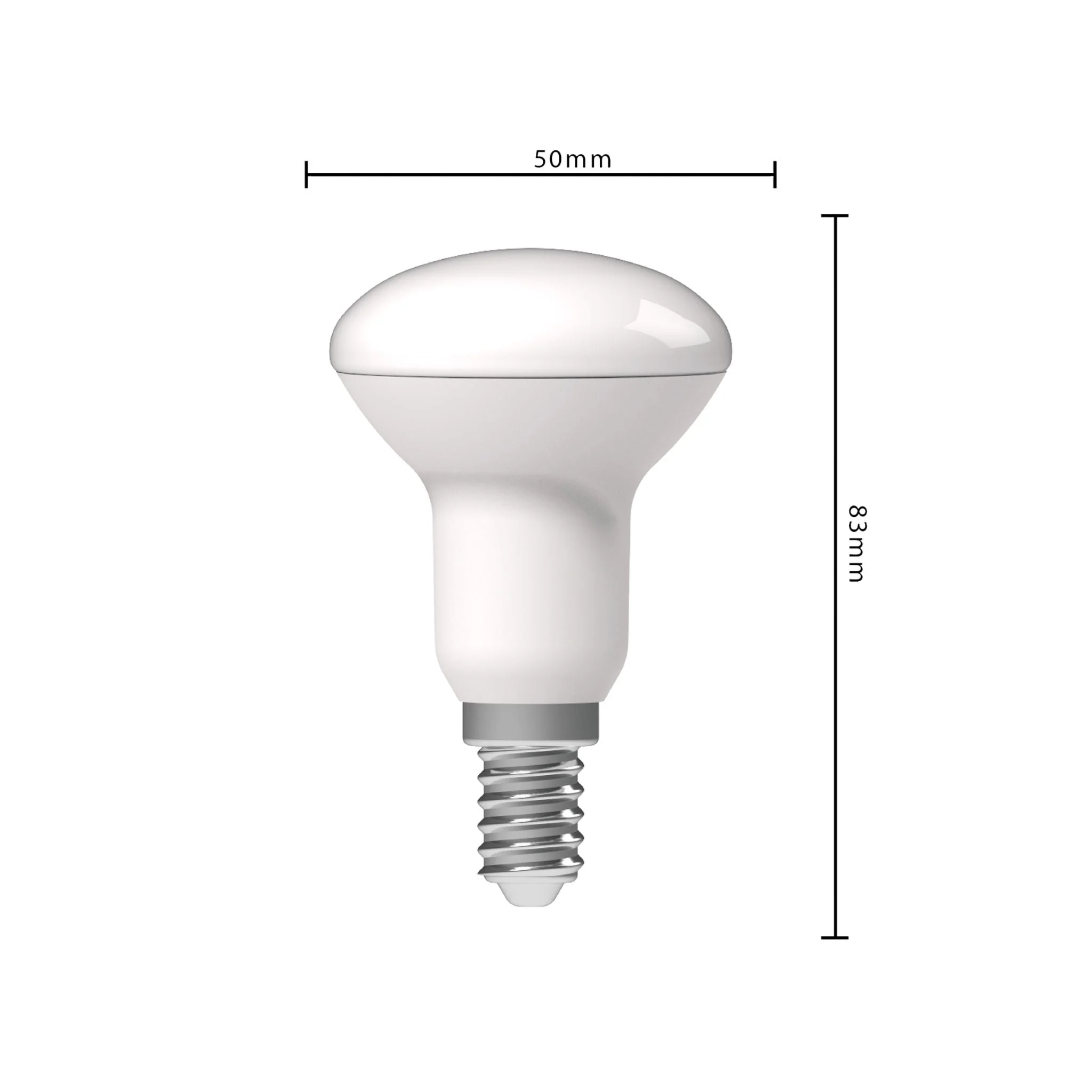 Dimbare E14 LED Lamp E14 - R50 - Dimbaar warm wit licht - 470 lm - Image 3