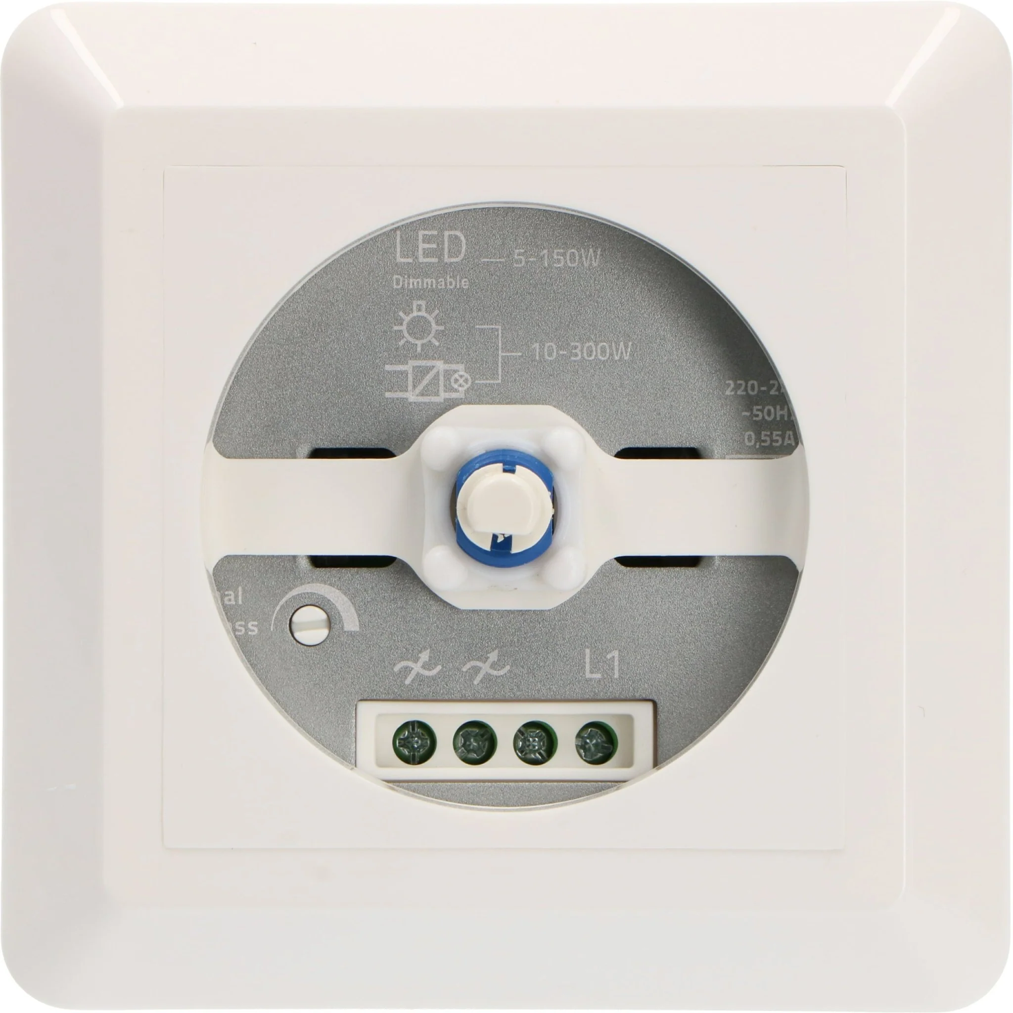 LED's Light Complete Dimmerknop met Frame - Wit - Past in frames van GIRA, JUNG, Busch-Jaeger - Image 4