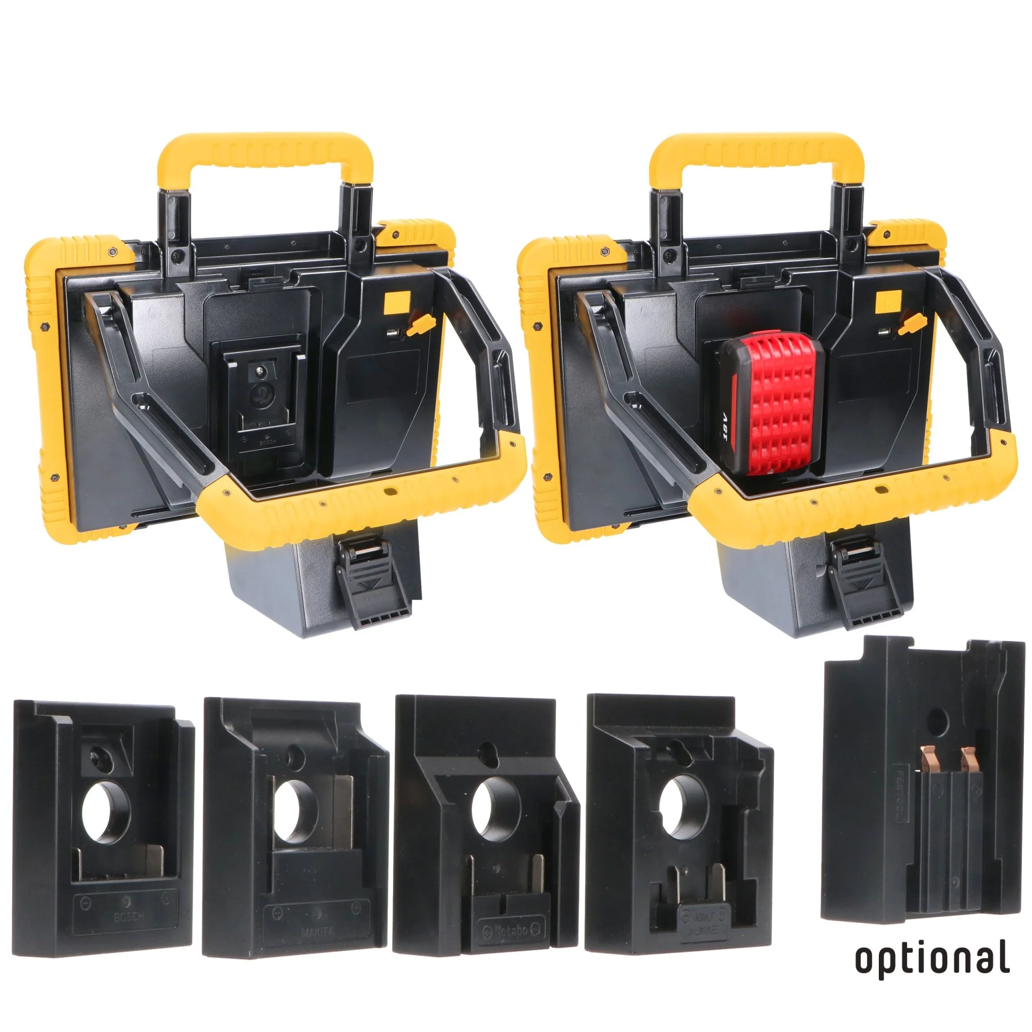 LED's Work Draadloze LED Bouwlamp 5200 - Werkt op accu's van Makita, Bosch, Dewalt, Milwaukee, Metabo – IP54 - Image 19