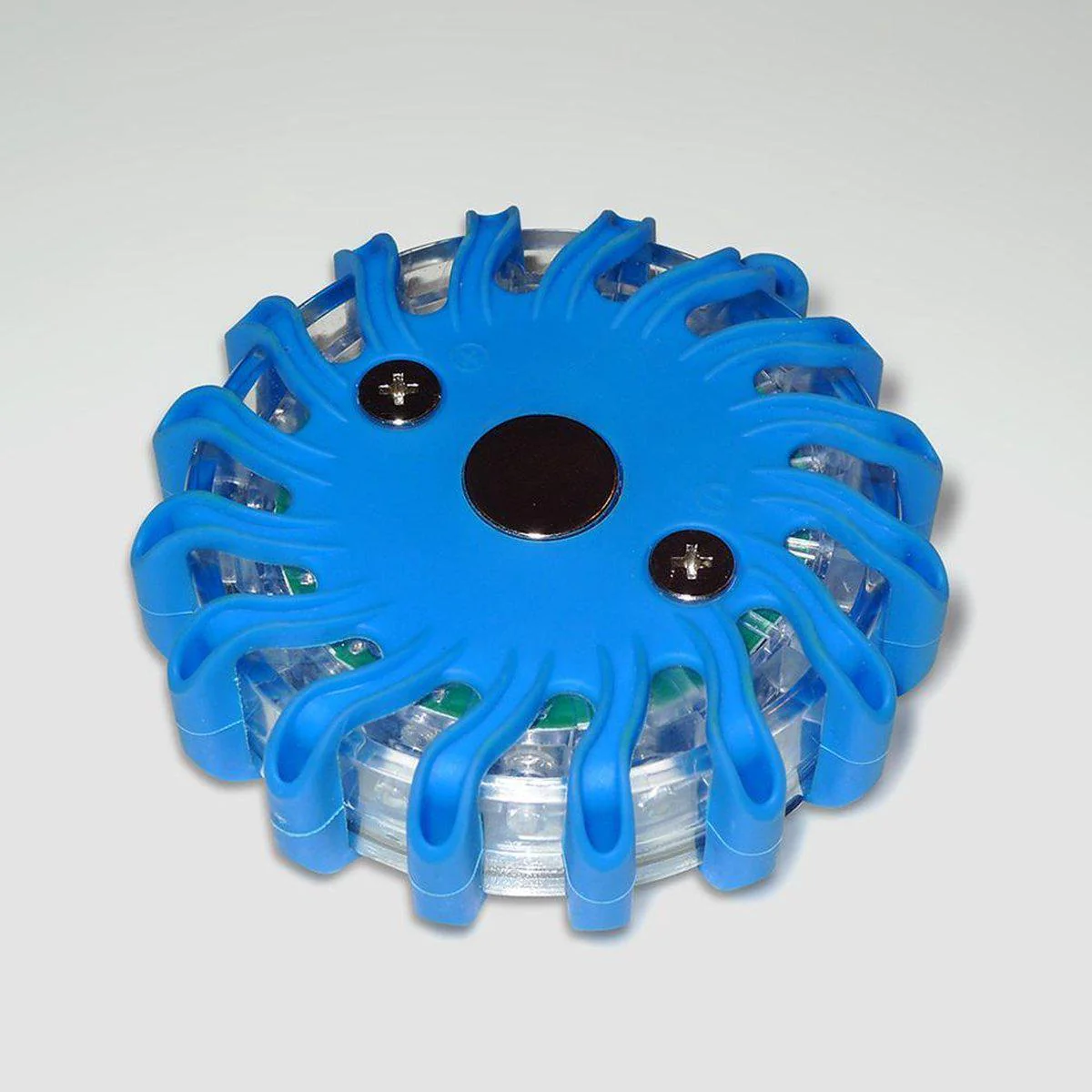 Draadloze LED Zwaailamp Blauw op batterijen - 9 standen - Magnetisch & Waterdicht - Image 6