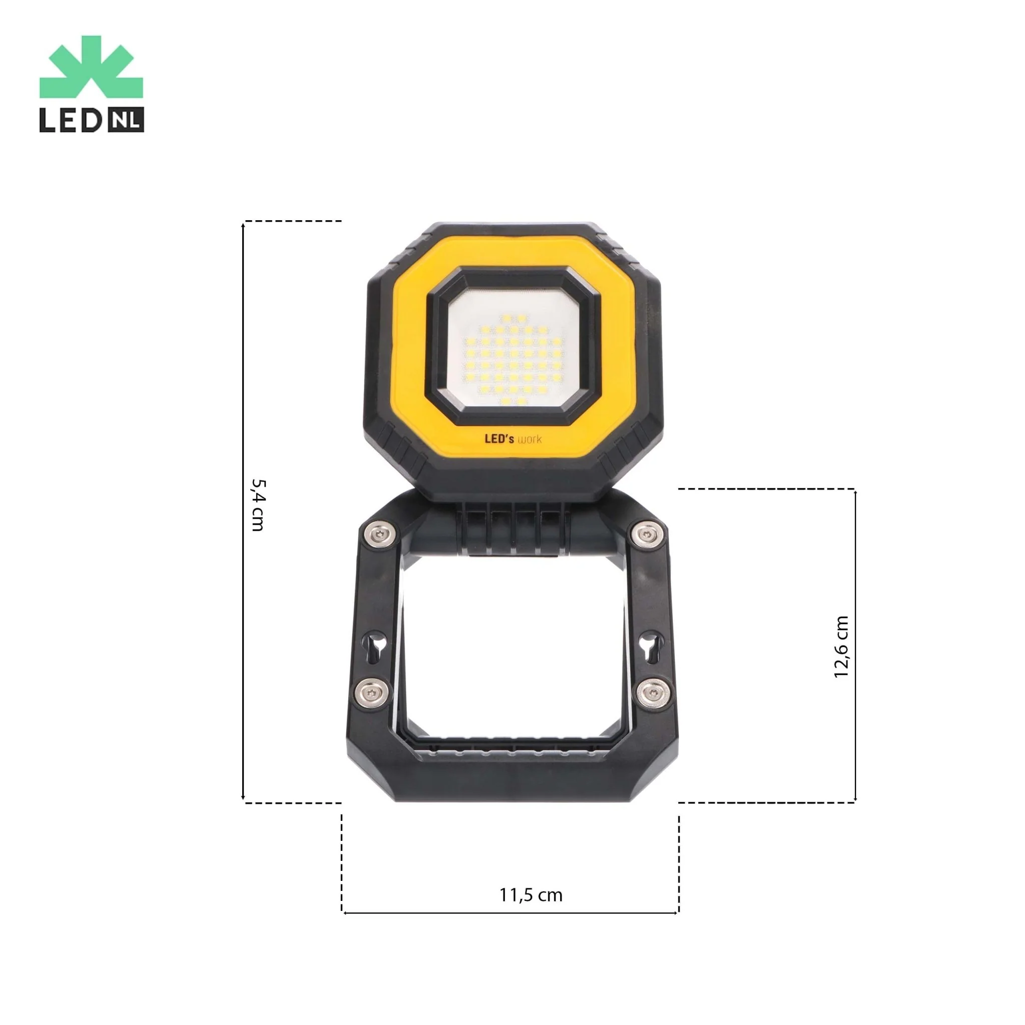 LED's Work Draagbare LED Bouwlamp 750 - Met accu oplaadbaar – Dimbaar in 3 standen - IP54 - Image 6