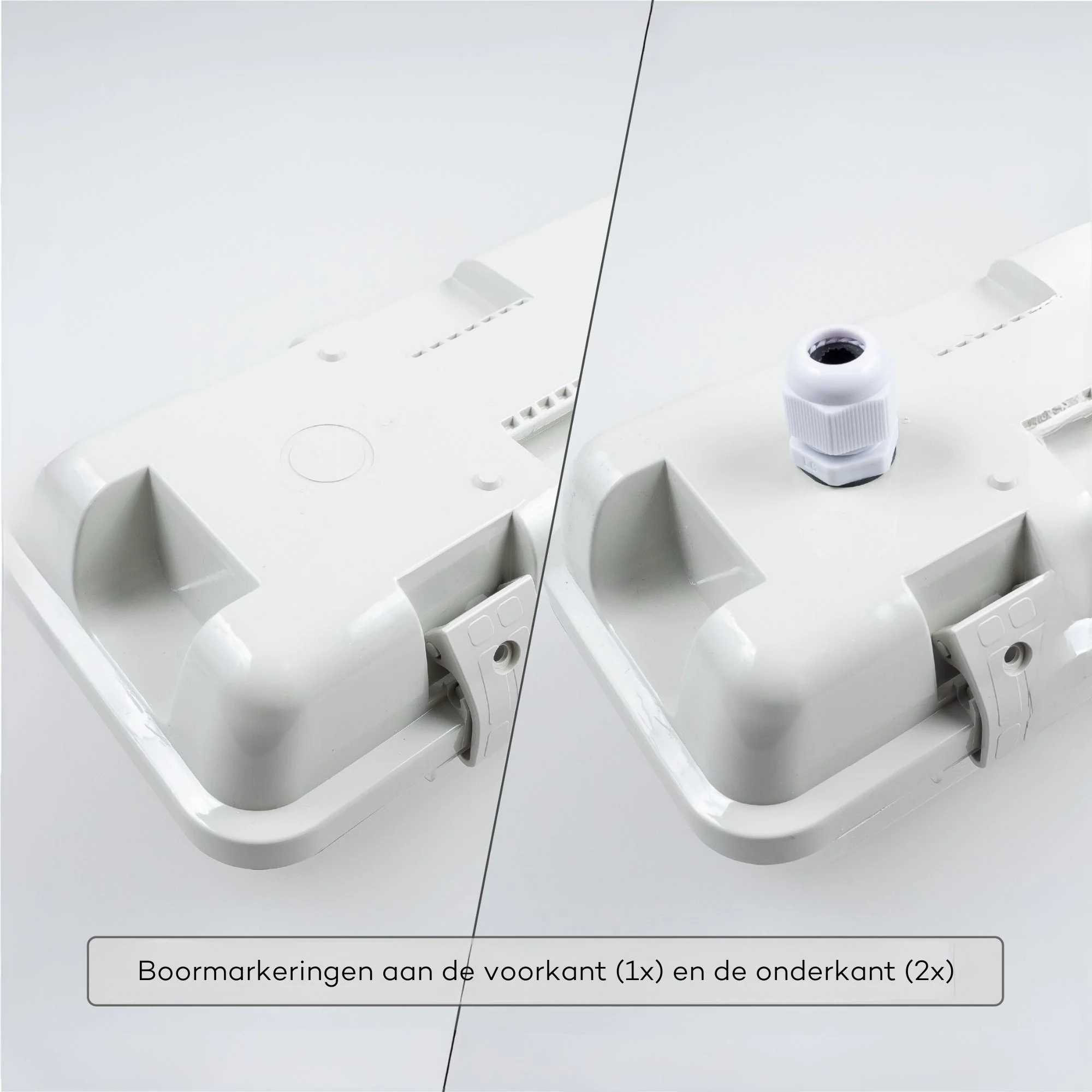LED's Light LED TL Armatuur licht balk met sensor - incl Dubbele buis 2x14W 120cm 4000K Bewegingssensor en nachtsensor - Waterdicht - 150lm/w - Image 9