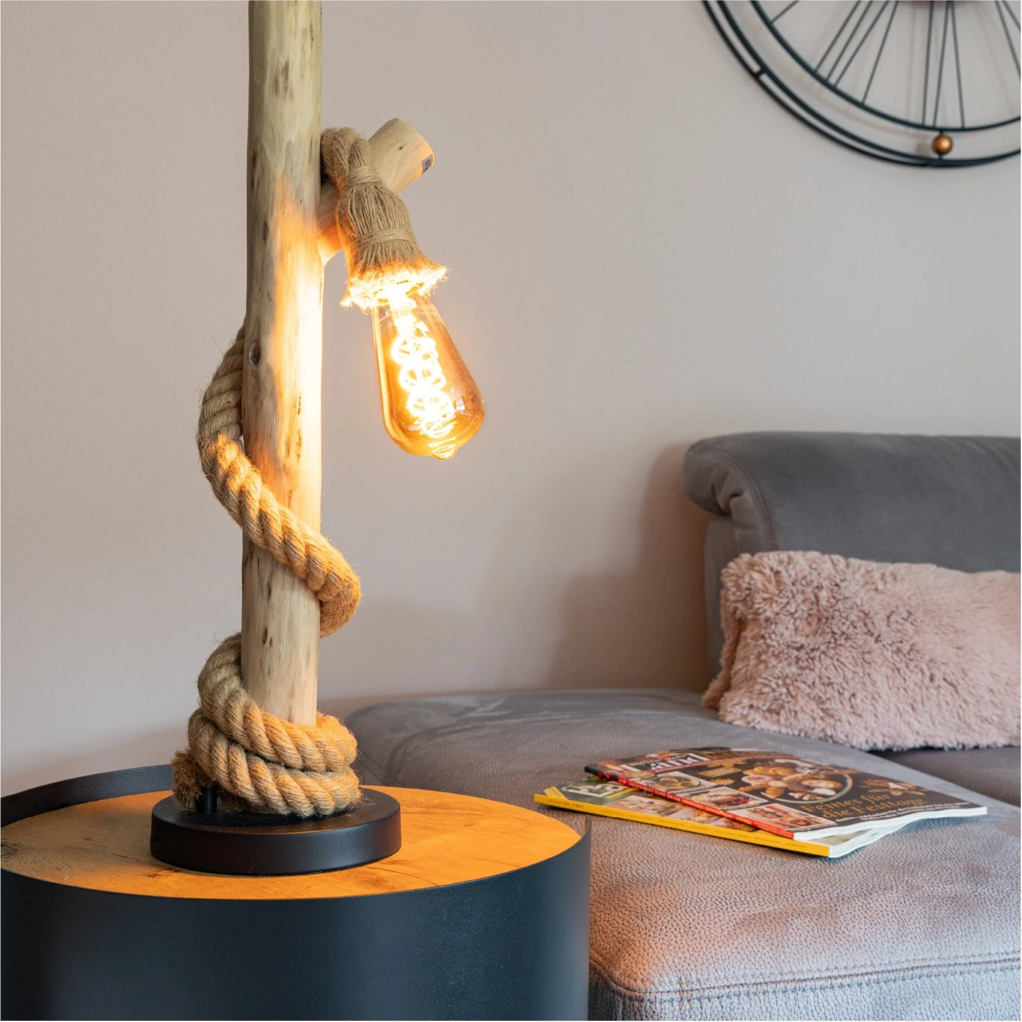 LED Lamp smokey E27 - Nostalgisch retro - Dimbaar warm wit licht - Edison ST64 - Image 3