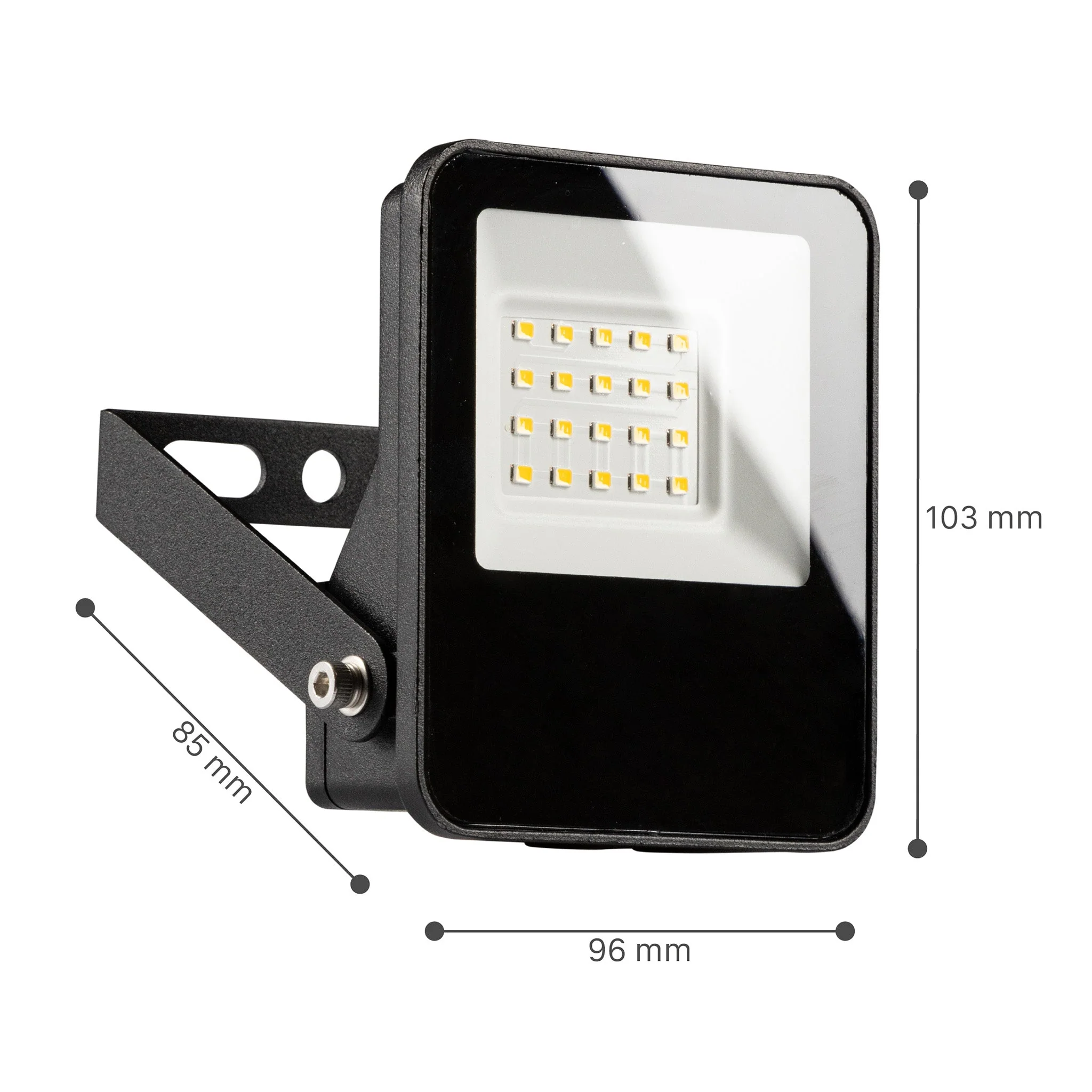 LED's Light Schijnwerper 1200 - Kantelbaar en Waterdicht - Binnen & Buiten - 10W - Image 3
