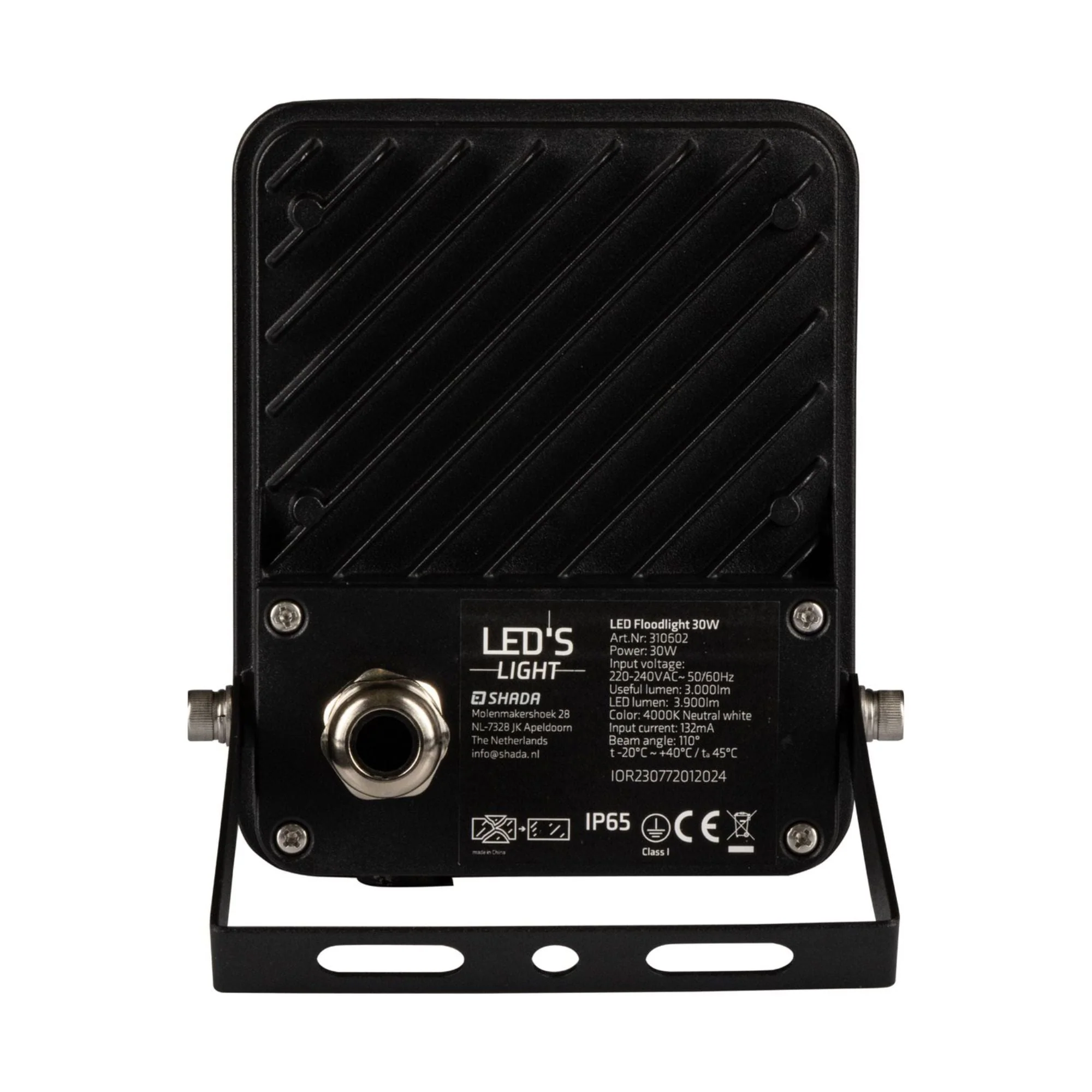 LED's Light Schijnwerper 3600 - Kantelbaar en Waterdicht - Binnen & Buiten - 30W - Image 4
